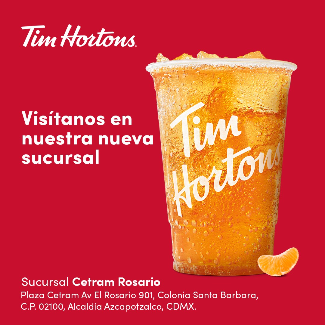 Tim Hortons - Ven a disfrutar de tus favoritos a nuestra nueva sucursal ...