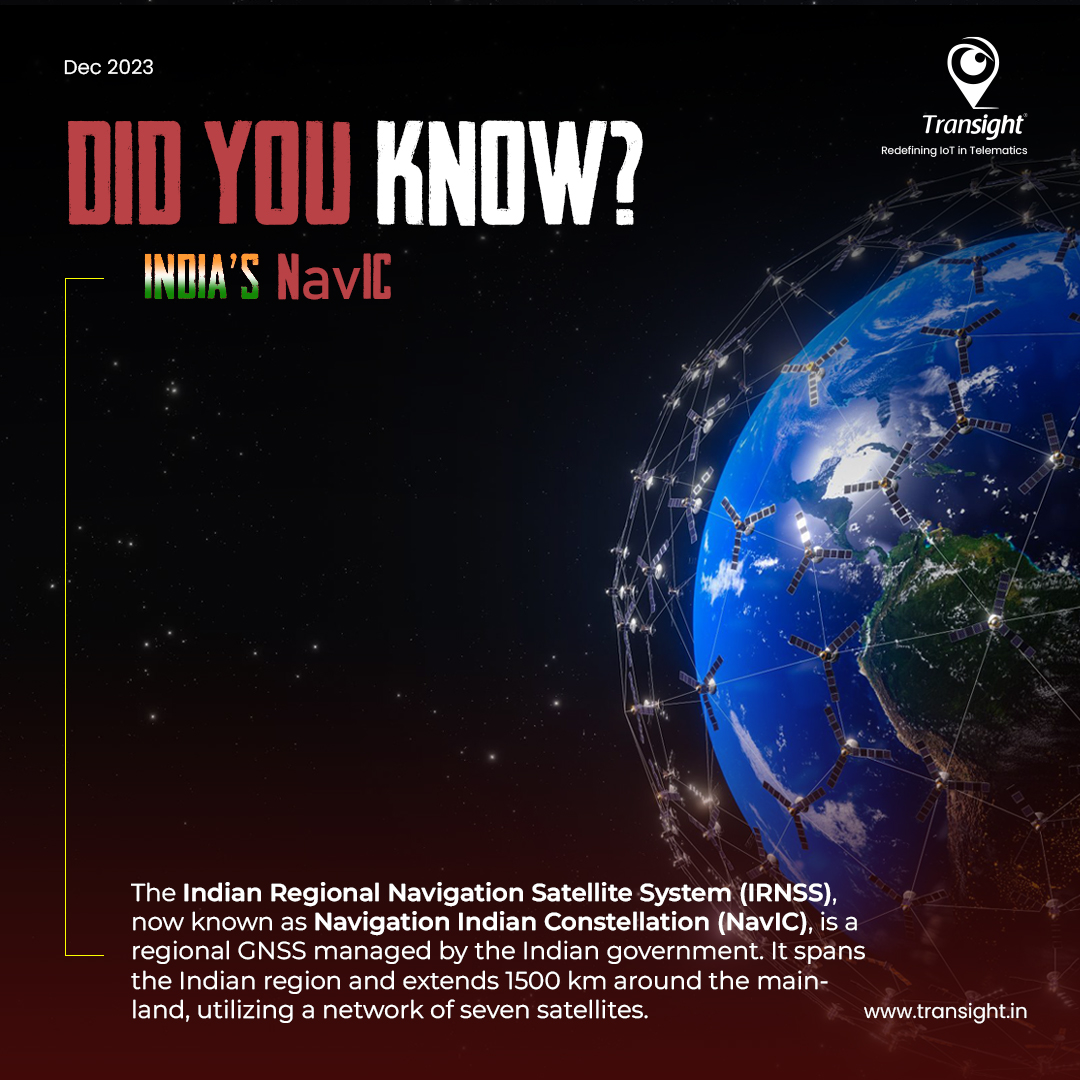 Transight - The IRNSS, originally known as NavIC, is a... | Facebook