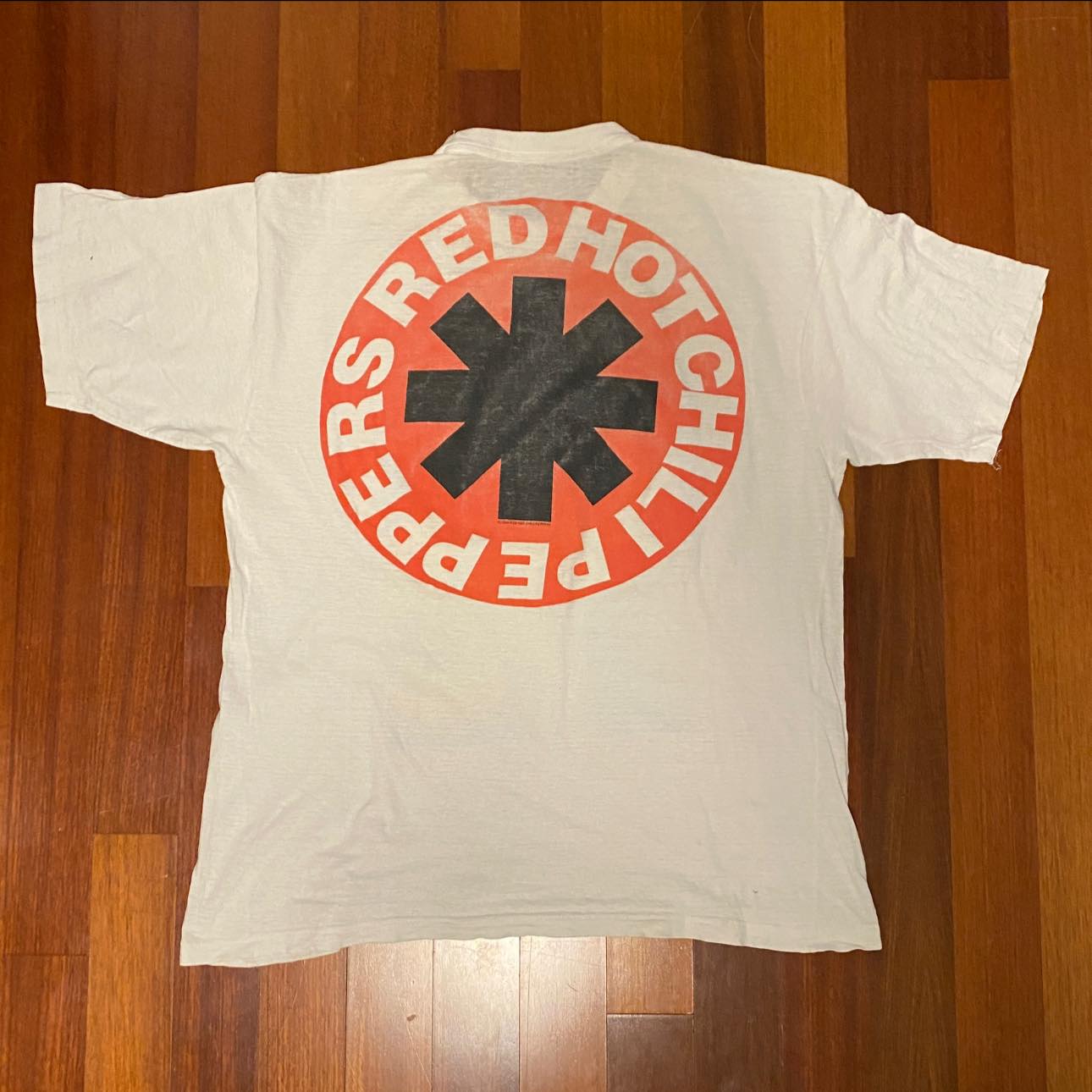 Who still has their old Red Hot Chili Peppers shirts?