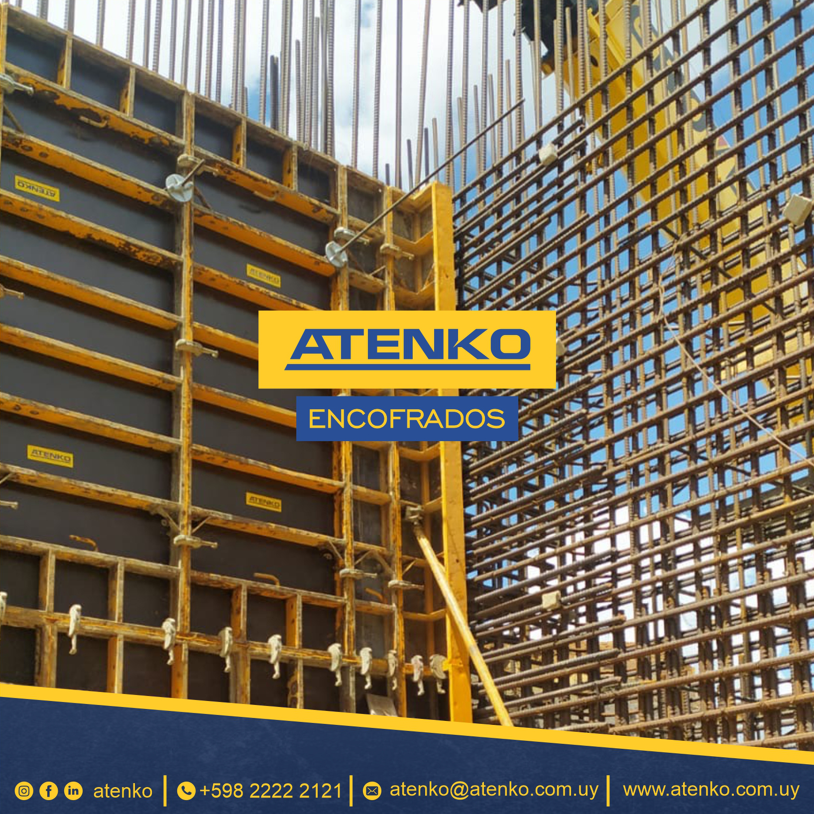 Atenko - Encofrado de tanque de 3.00mt de altura con...