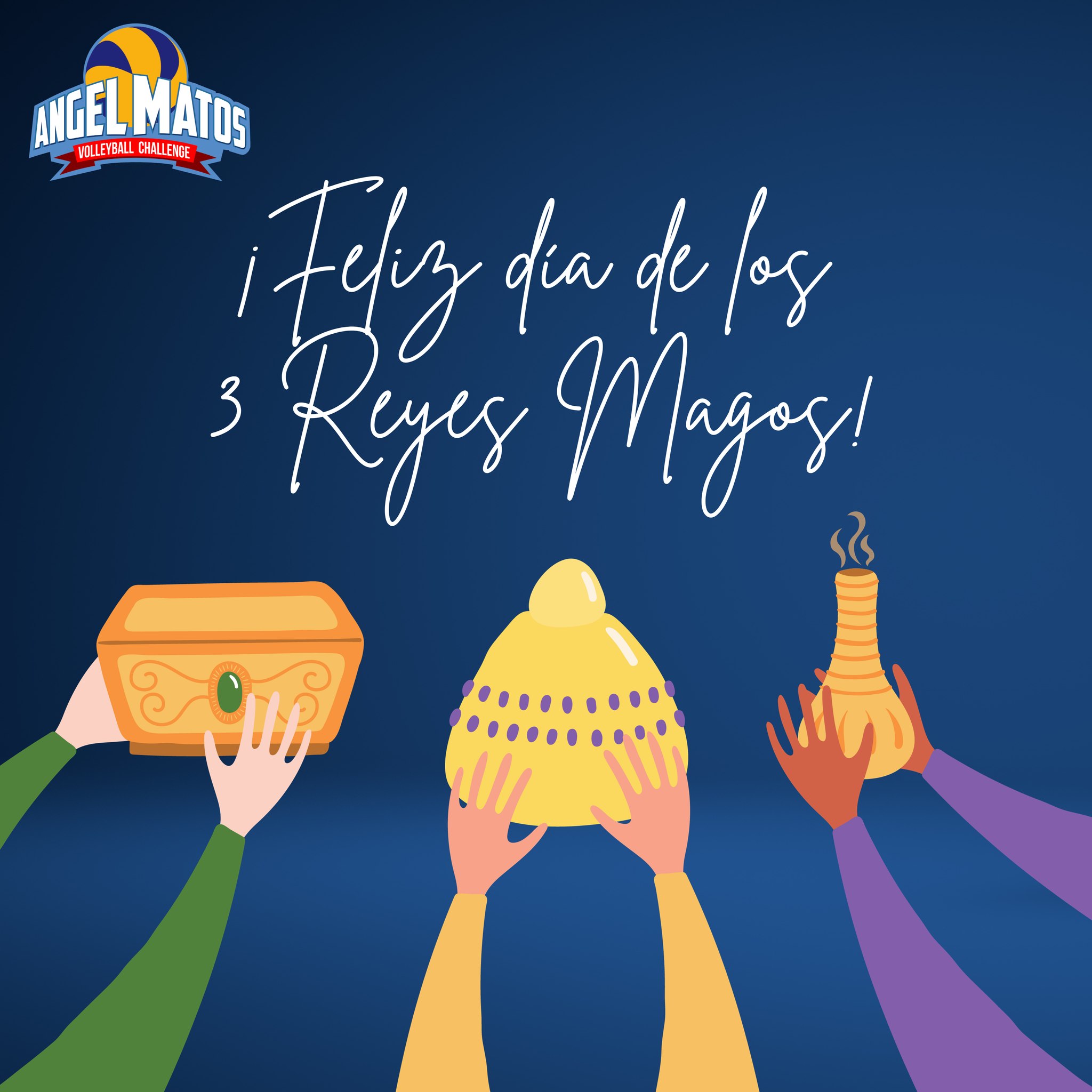 ¡Feliz Día de Reyes... - Angel Matos Volleyball Challenge