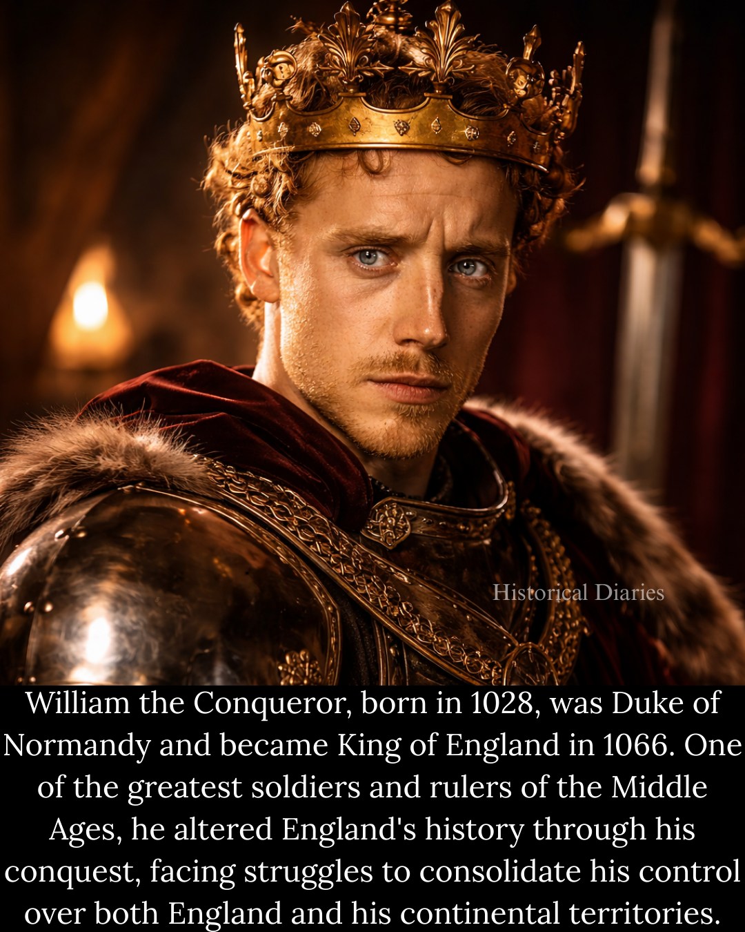 William I, also known as William the... - Historical Diaries | Facebook