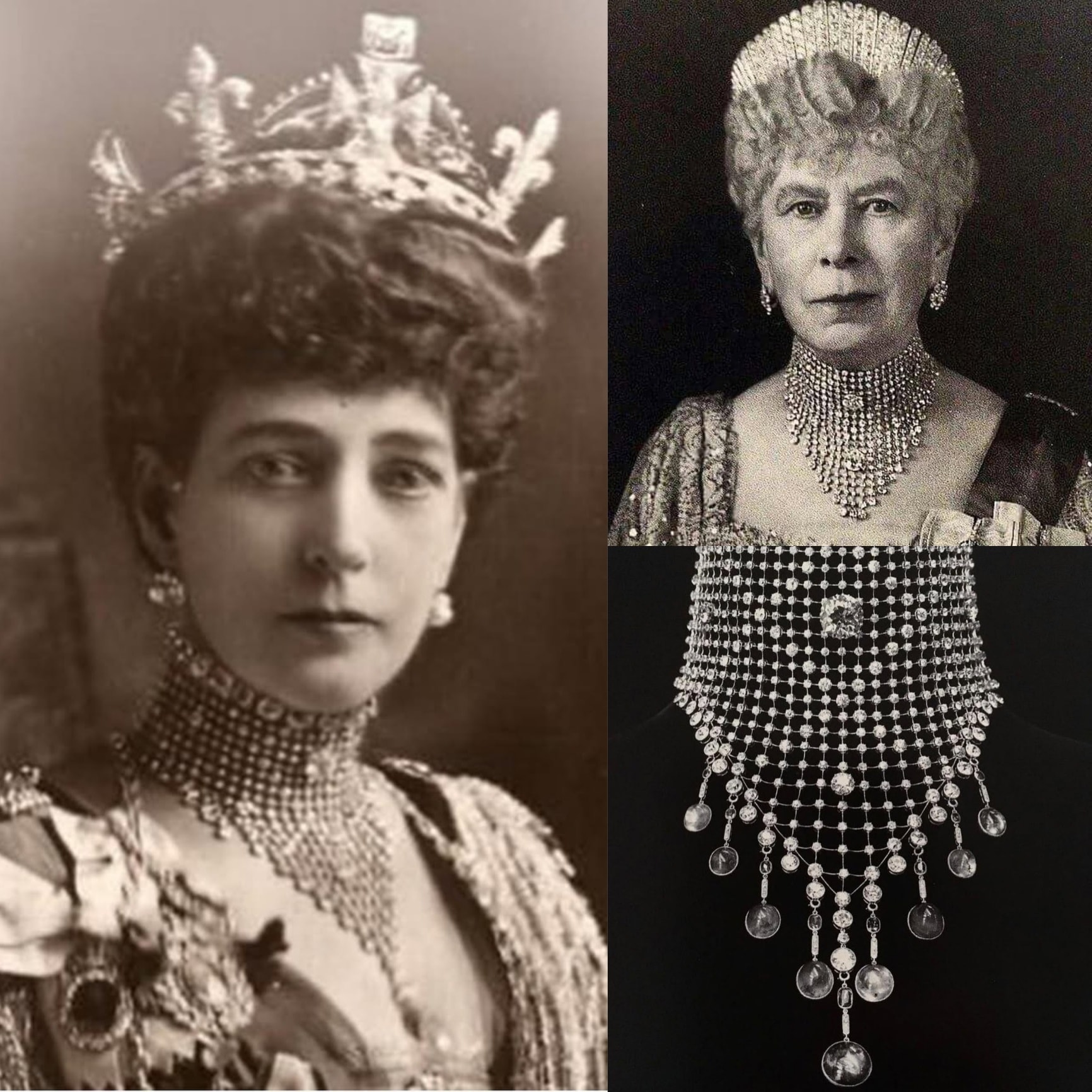 World - In 1904, Queen Alexandra commissioned this diamond Collier ...