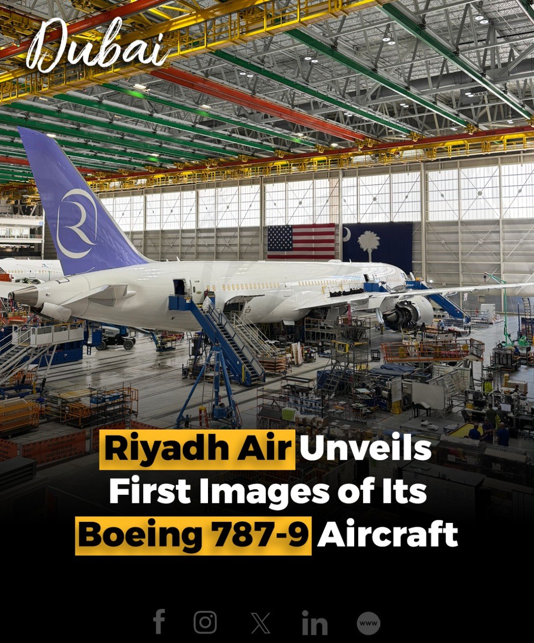 Saudi Arabia's new airline Riyadh Air has unveiled images of its