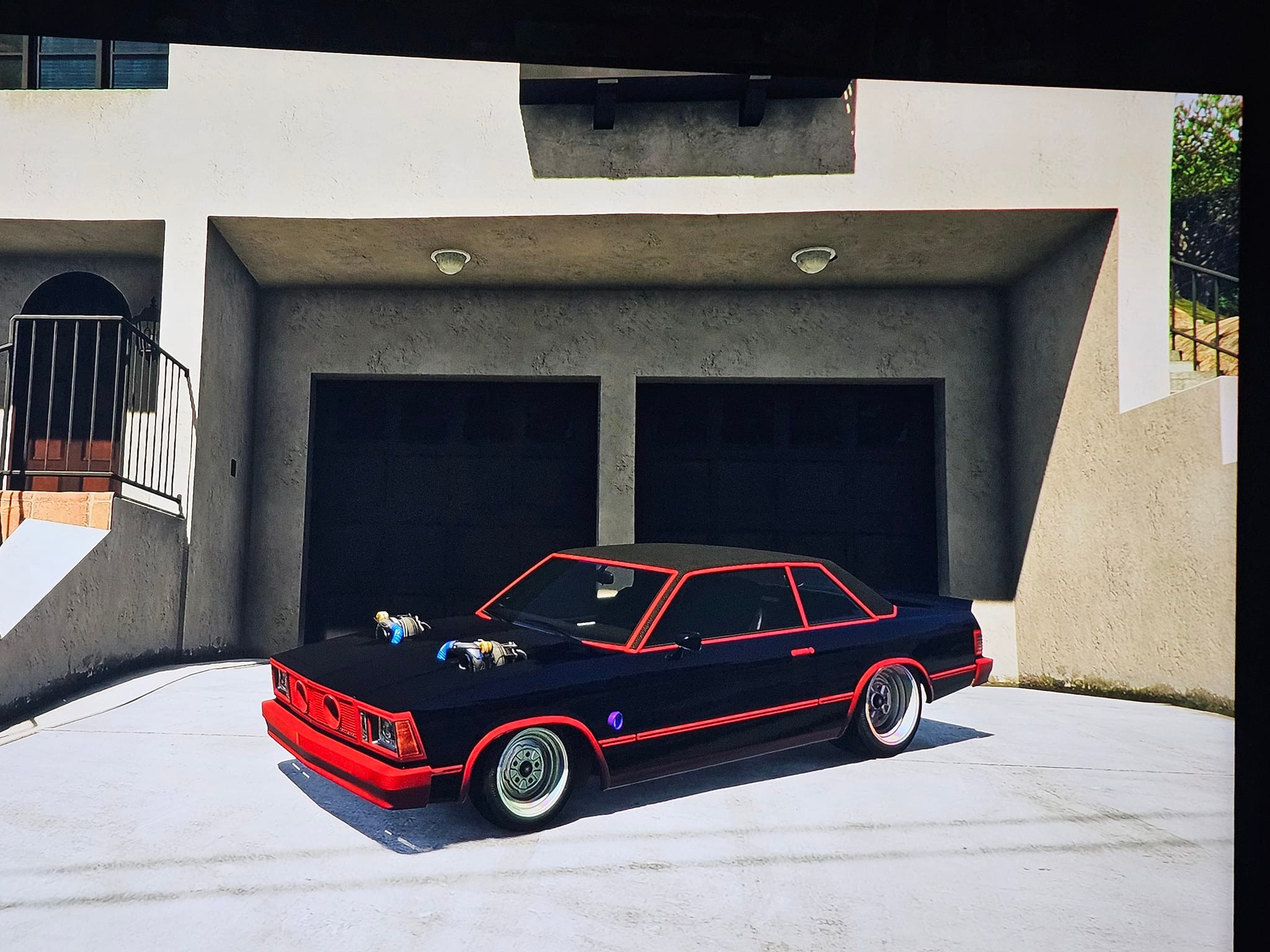 Tulip M-100 build inspired by Adam West Batman Batmobile