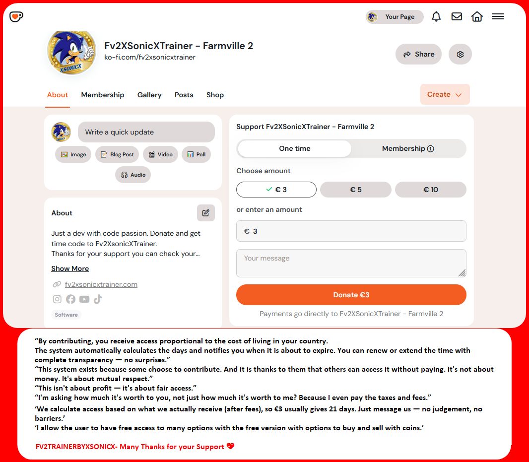 Fv2Trainer - Hi Farmers , from NOW and at this moment all... | Facebook