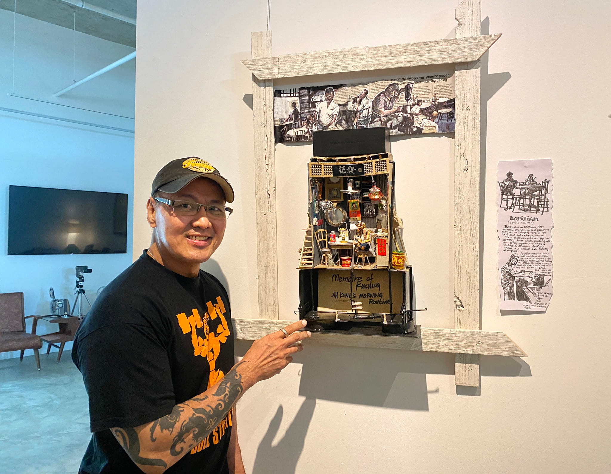 Hoan Gallery - Nolan Chee Diorama cardboard artist... | Facebook