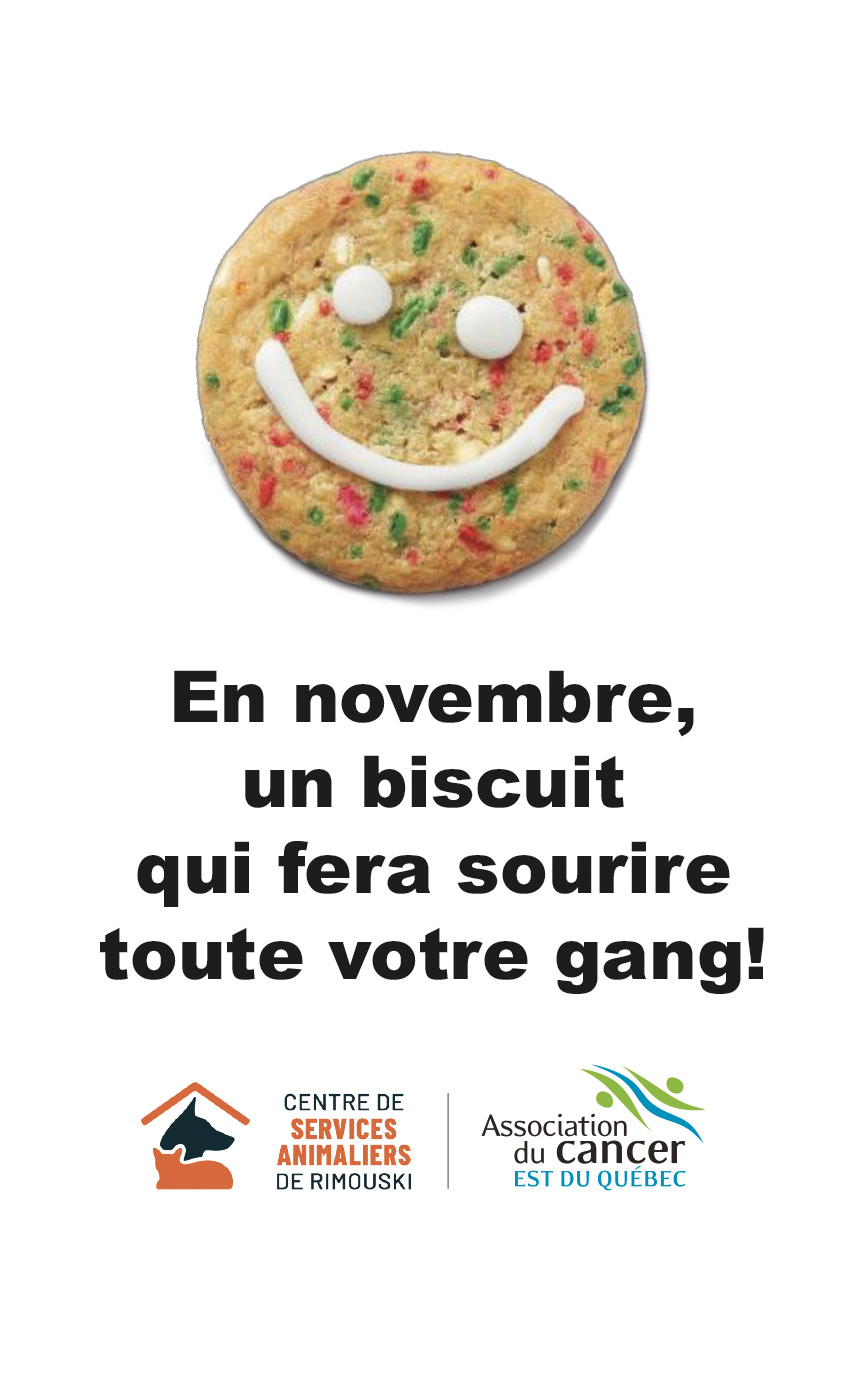 BISCUIT SOURIRE DES FÊTES DE TIM HORTONS