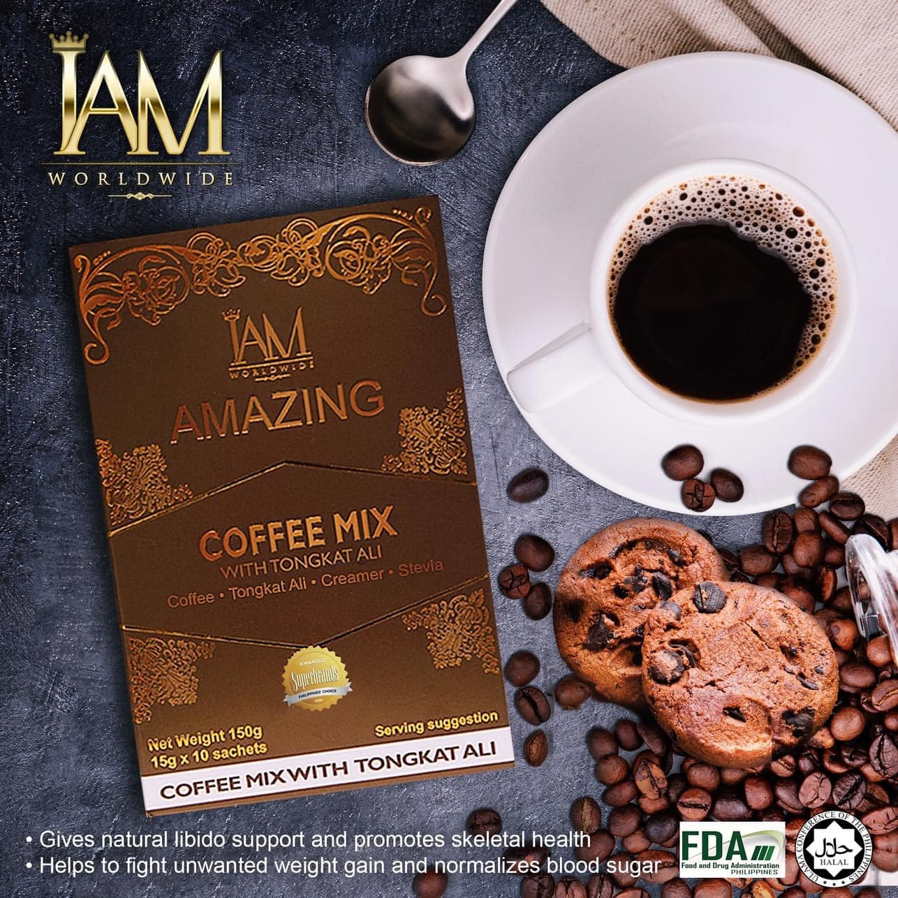 The healthy and delicious coffee, AMAZING COFFEE MIX WITH GLUTATHIONE! ☕☕ The best coffee drink for your daily boost 🏃‍♂️🏃‍♀️💨 #AmazingCoffee #AngKapeNiYorme