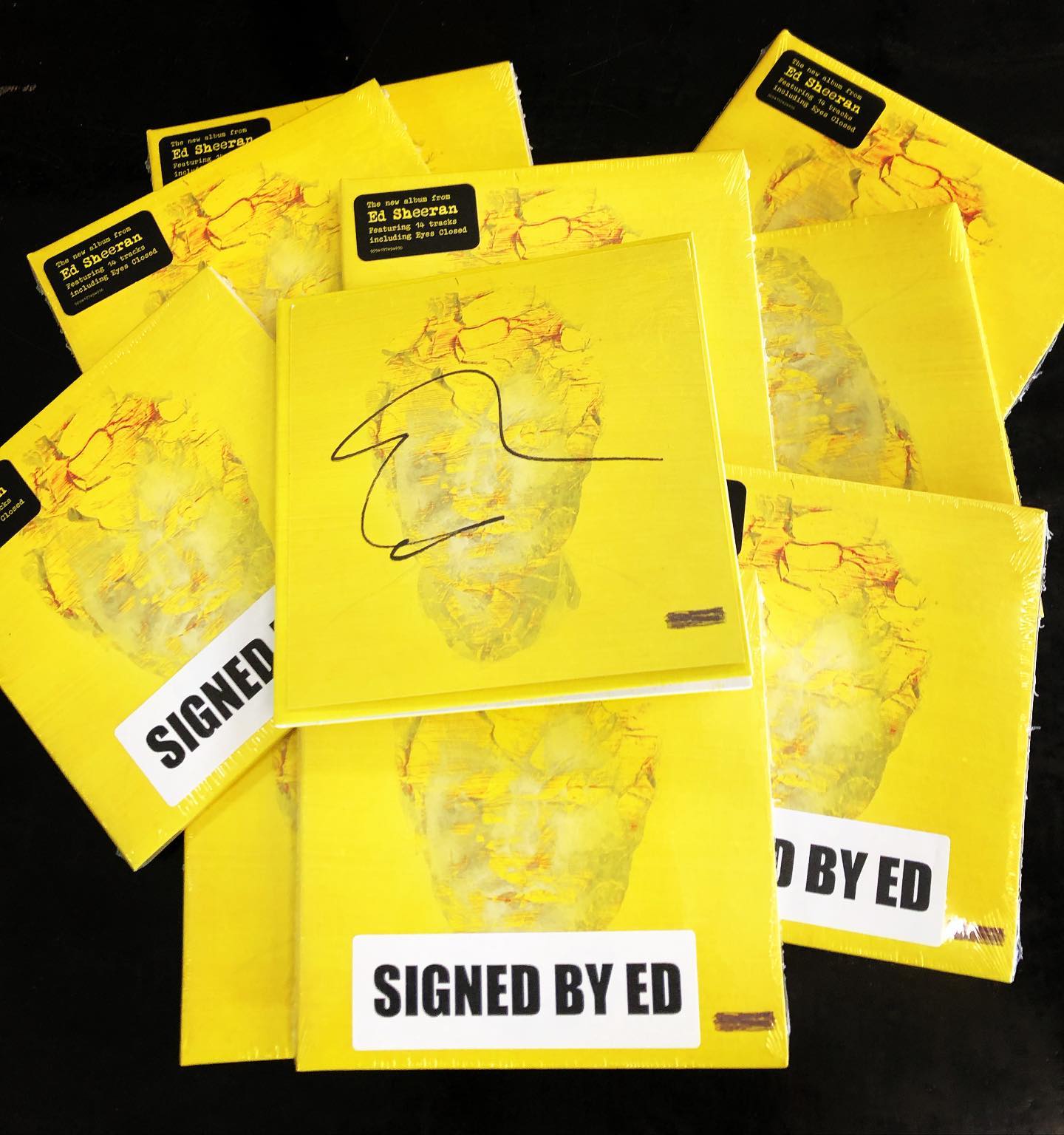 Ed Sheeran's new album Subtract (-) is here on CD, and Ed has