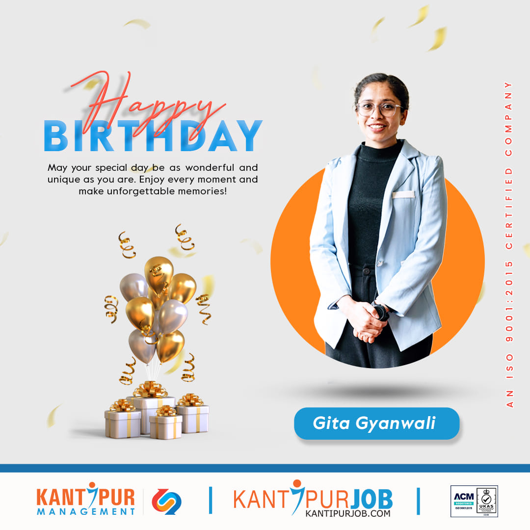 Happy Birthday! We... - Kantipur Management Private Limited