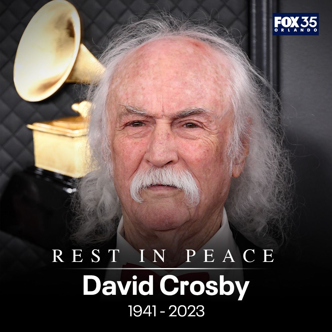 FOX 35 Orlando - David Crosby, a legendary musician and... | Facebook