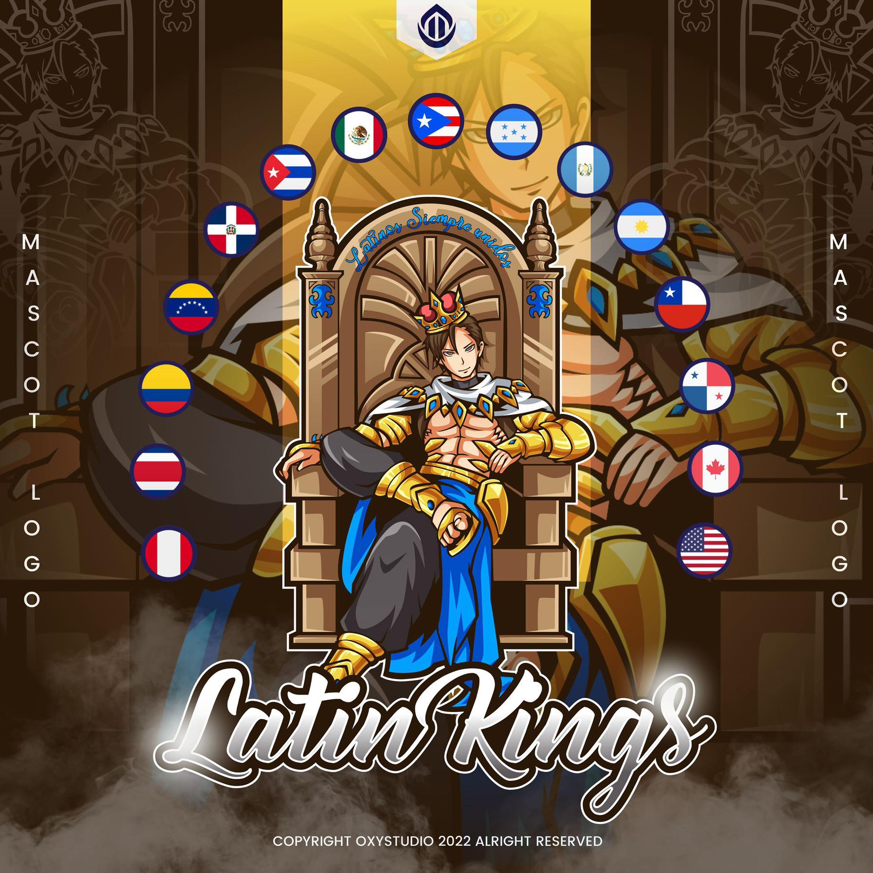 Latin - 🔱!Aqui le presentamos el nuevo logo de los Latin Kings!🔱 ⚜ ...