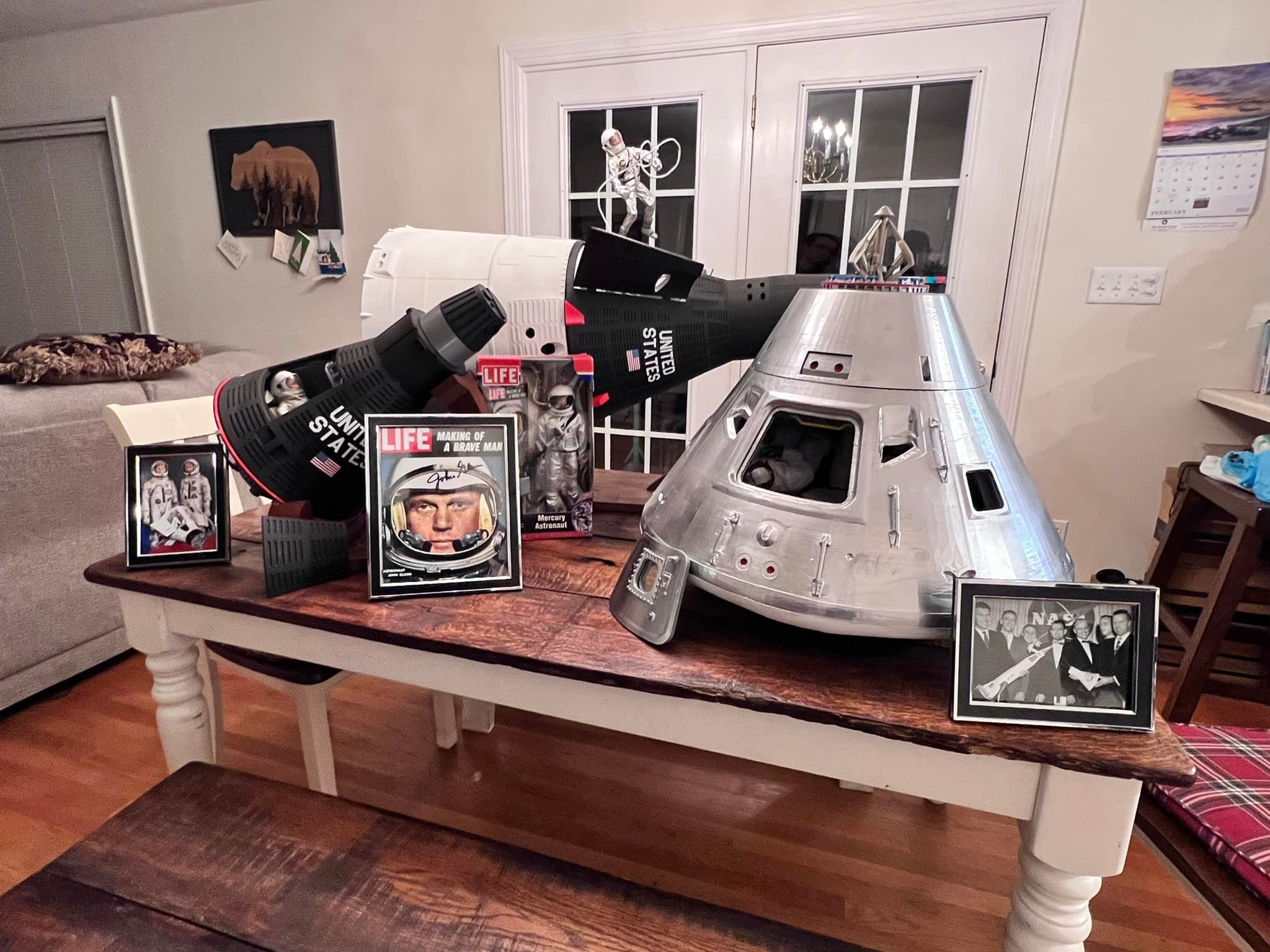 Just my private collection of nasa 1960's space models and