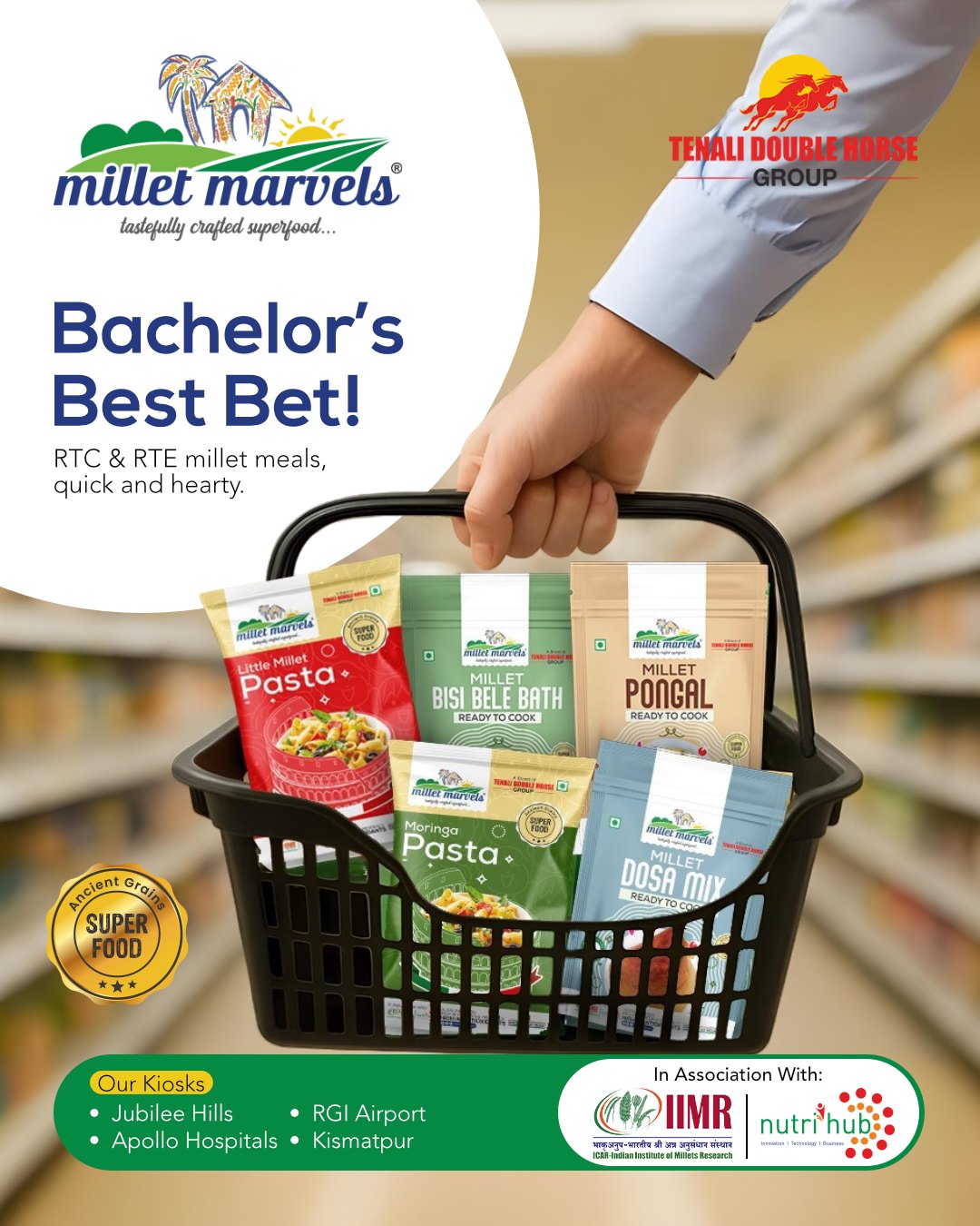 Millet - Your bachelor days just got an upgrade with RTC and RTE millet ...