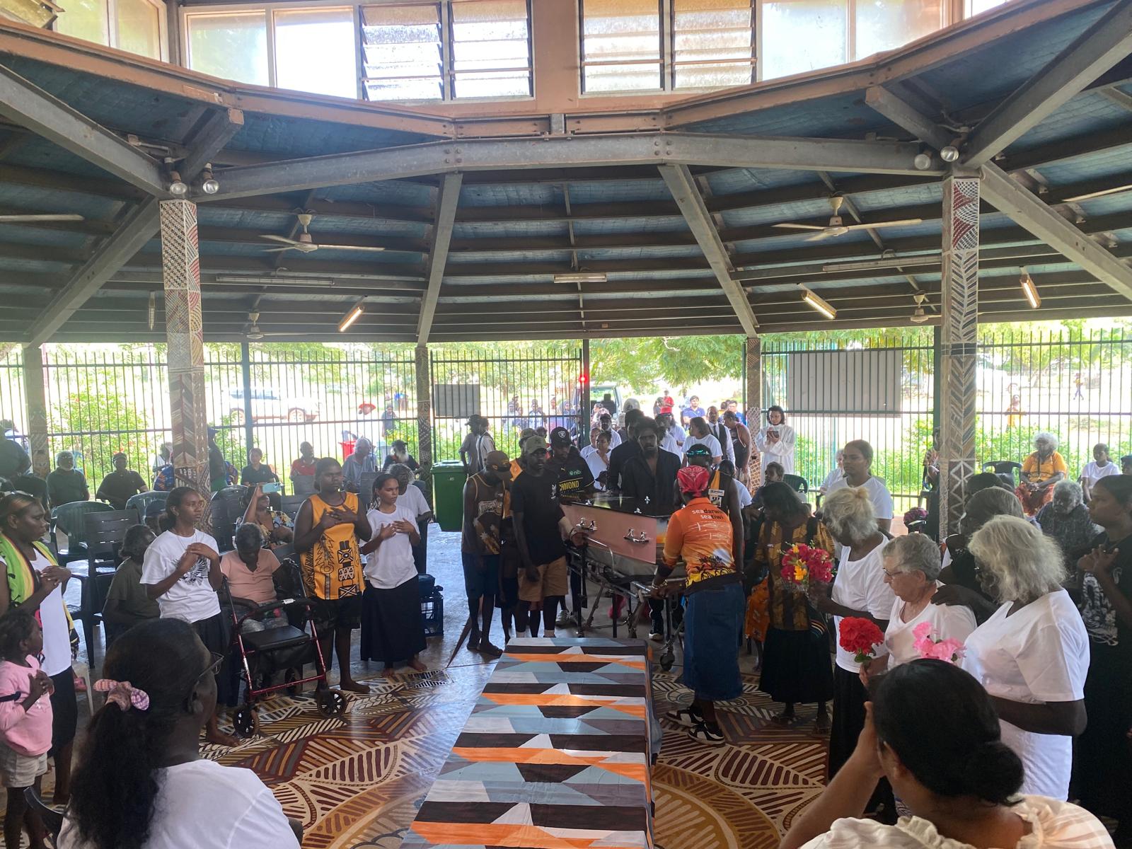 Funeral yesterday for a deep... - Catholic Diocese of Darwin | Facebook