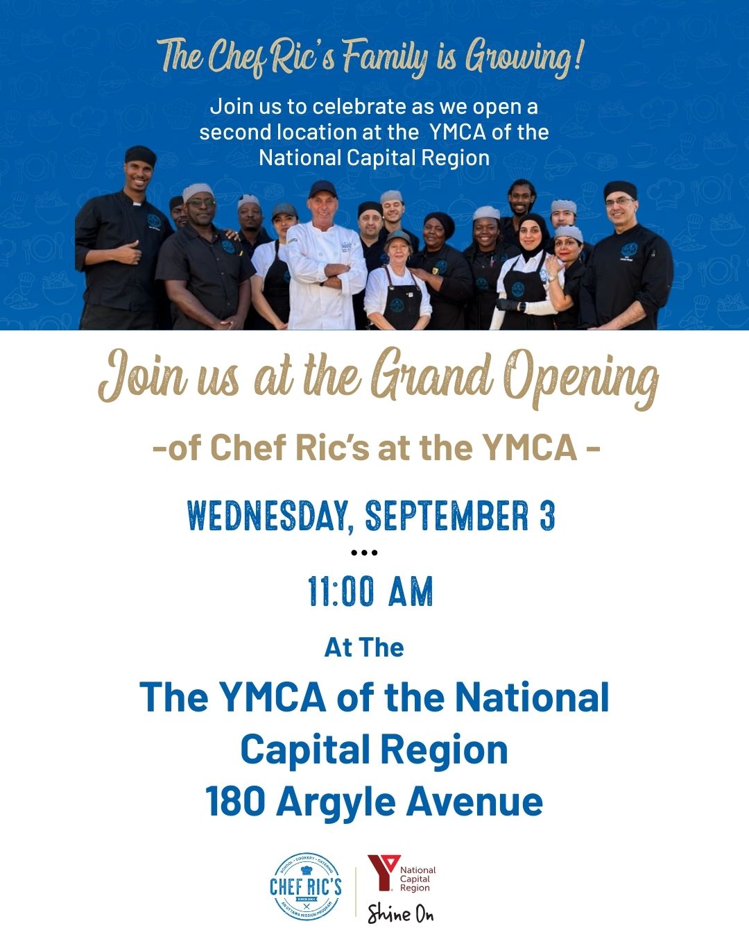 Grand opening of our second location at the YMCA of the National ...