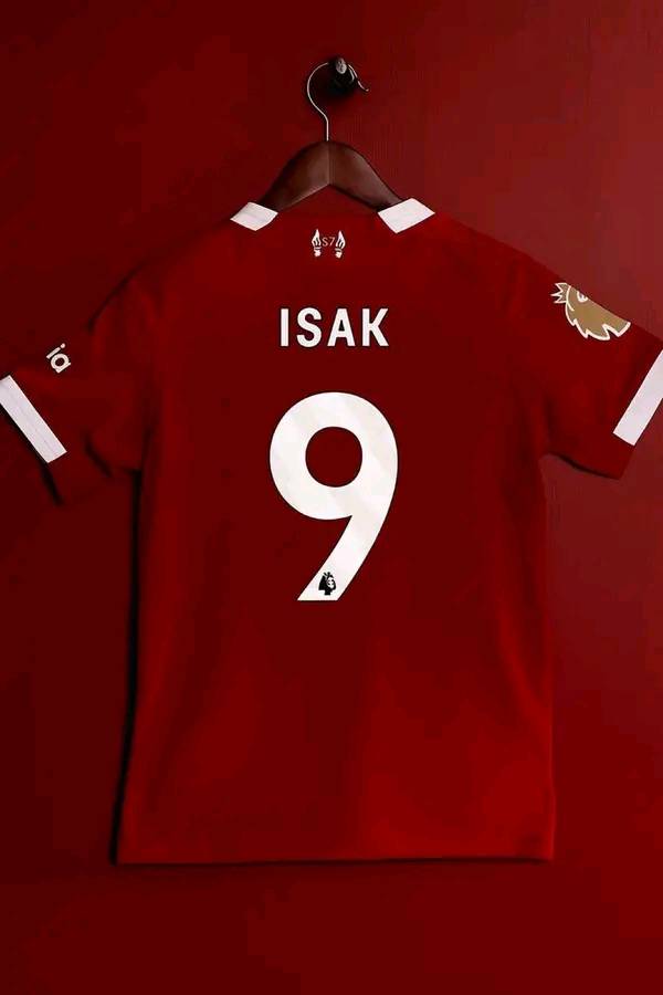 Alexander Isak is a Liverpool player and he is expected to wear