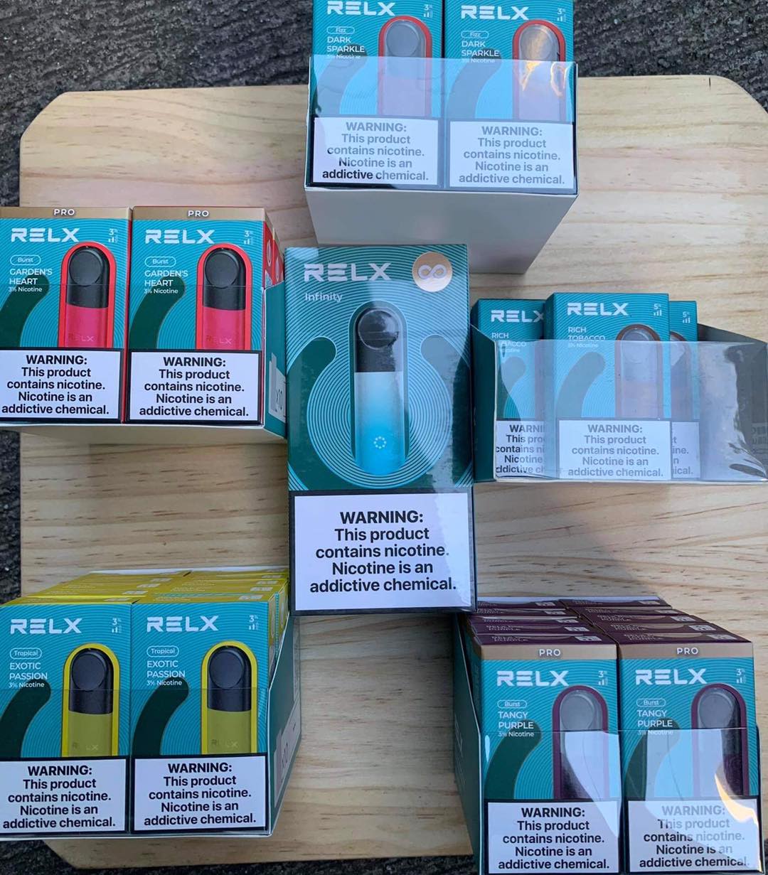 The RELX DON - ‼️ NEW RELX INFINITY ARCTIC BLUE NOW...