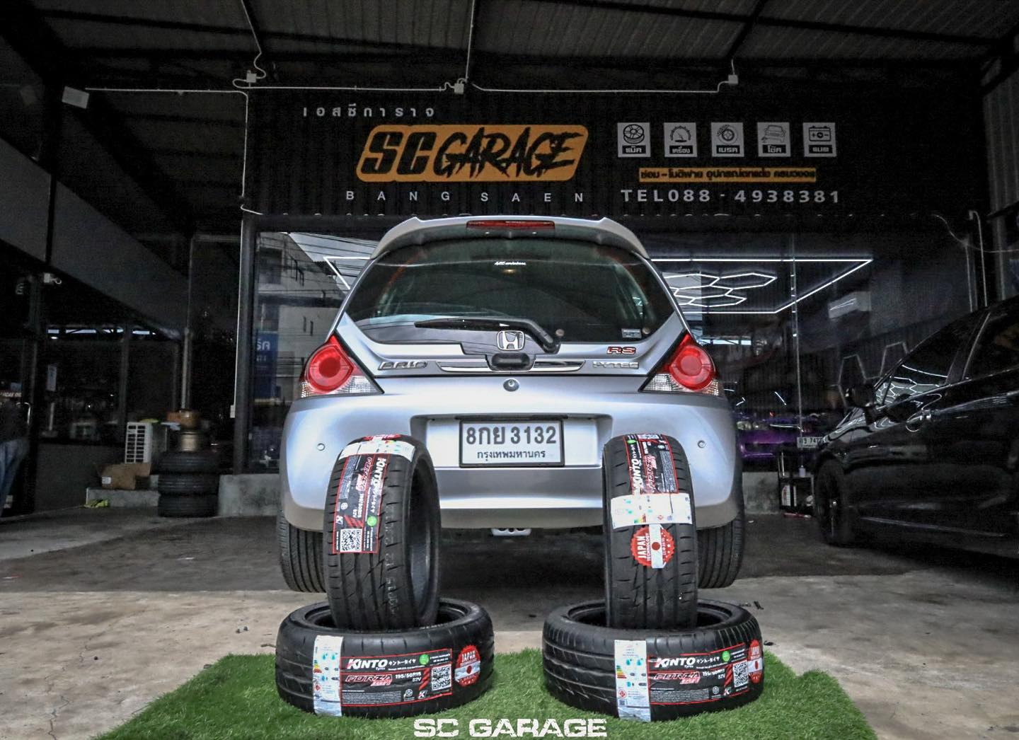 BRIO กับยาง... - SC Garage Bangsaen - เอส ซี การาจ บางแสน