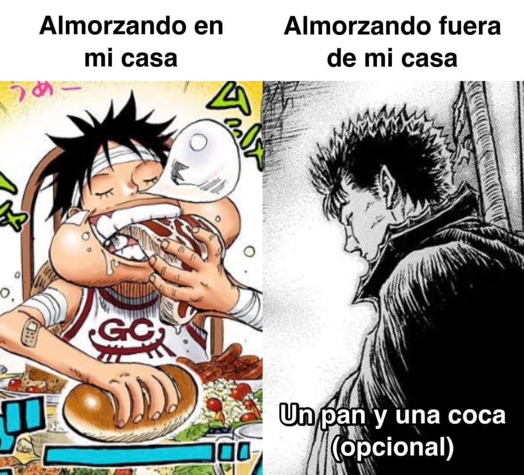 Ustedes almuerzan??? 😿 - Memes para pasar de unu a uwu 2.0 | Facebook