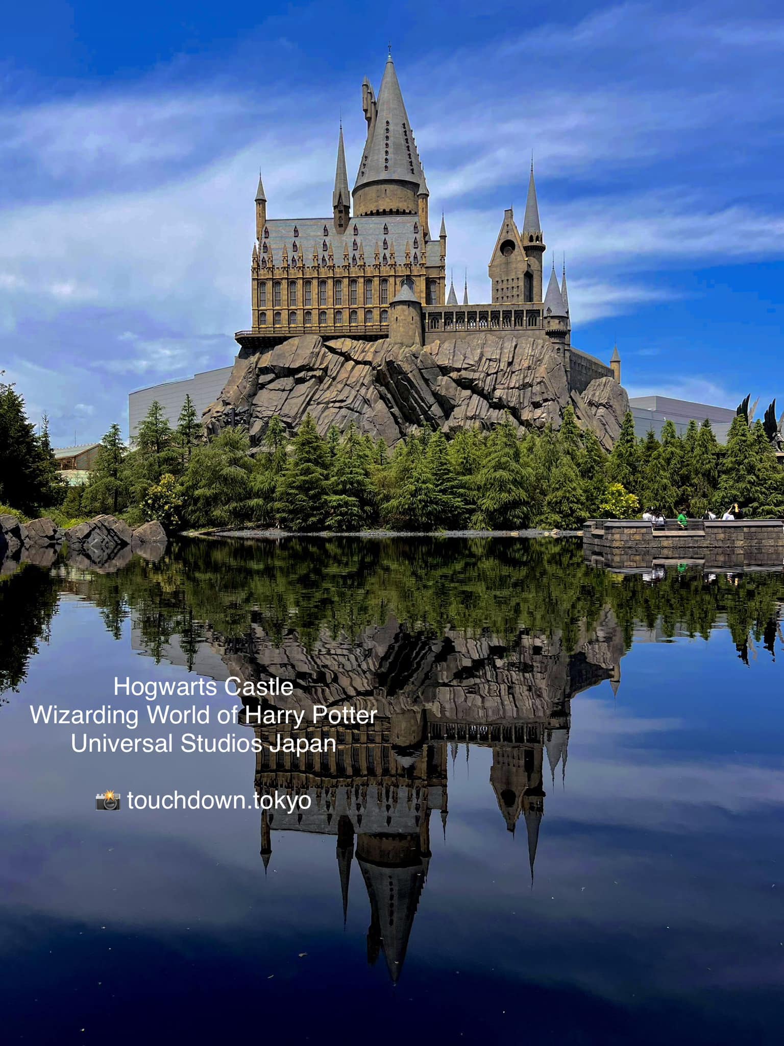 Touchdown Tokyo - The Hogwarts Castle is an iconic feature...