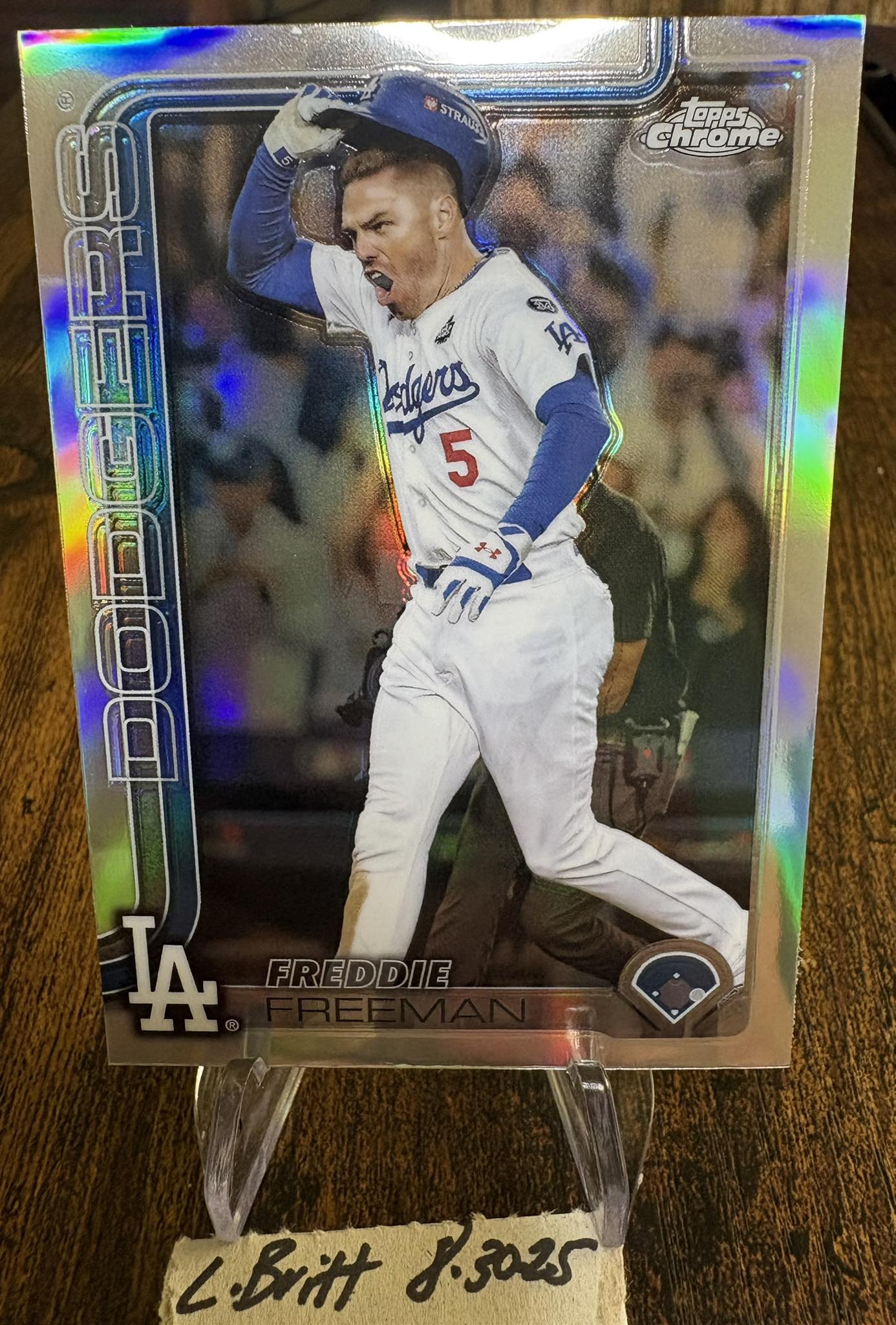 2024 Topps Freddie Freeman Major League Material. Closing Saturday 