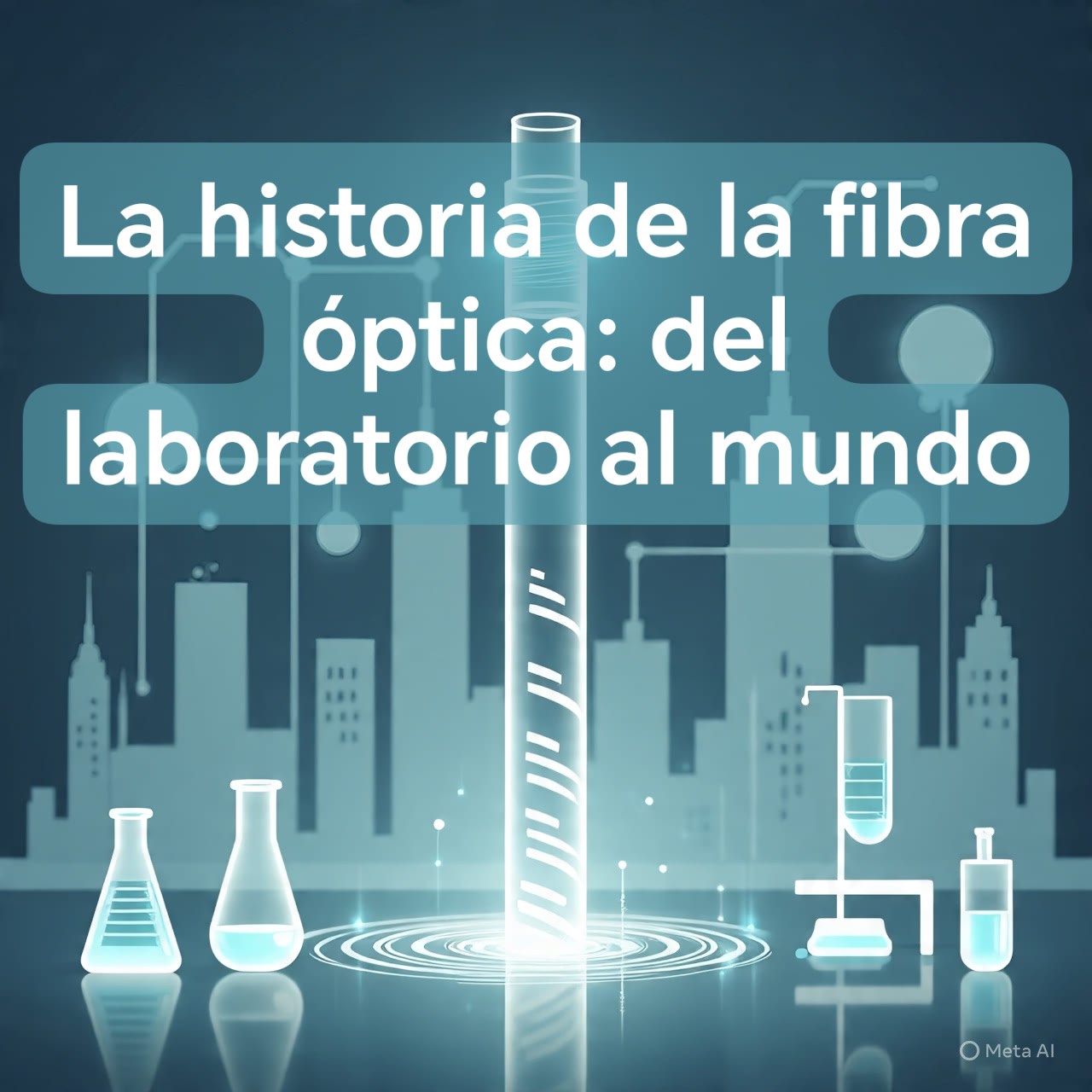 Aprendiendo - 💡 La historia de la fibra óptica: del laboratorio al ...
