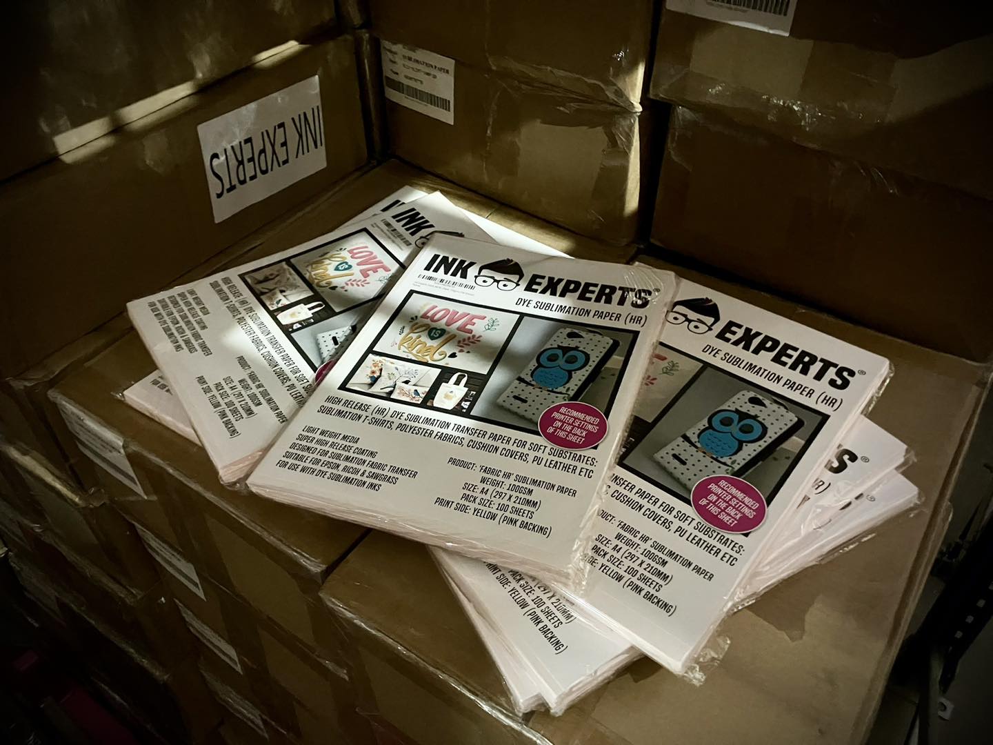 Ink Experts - ***BACK IN STOCK!*** Ink Experts Fabric HR...