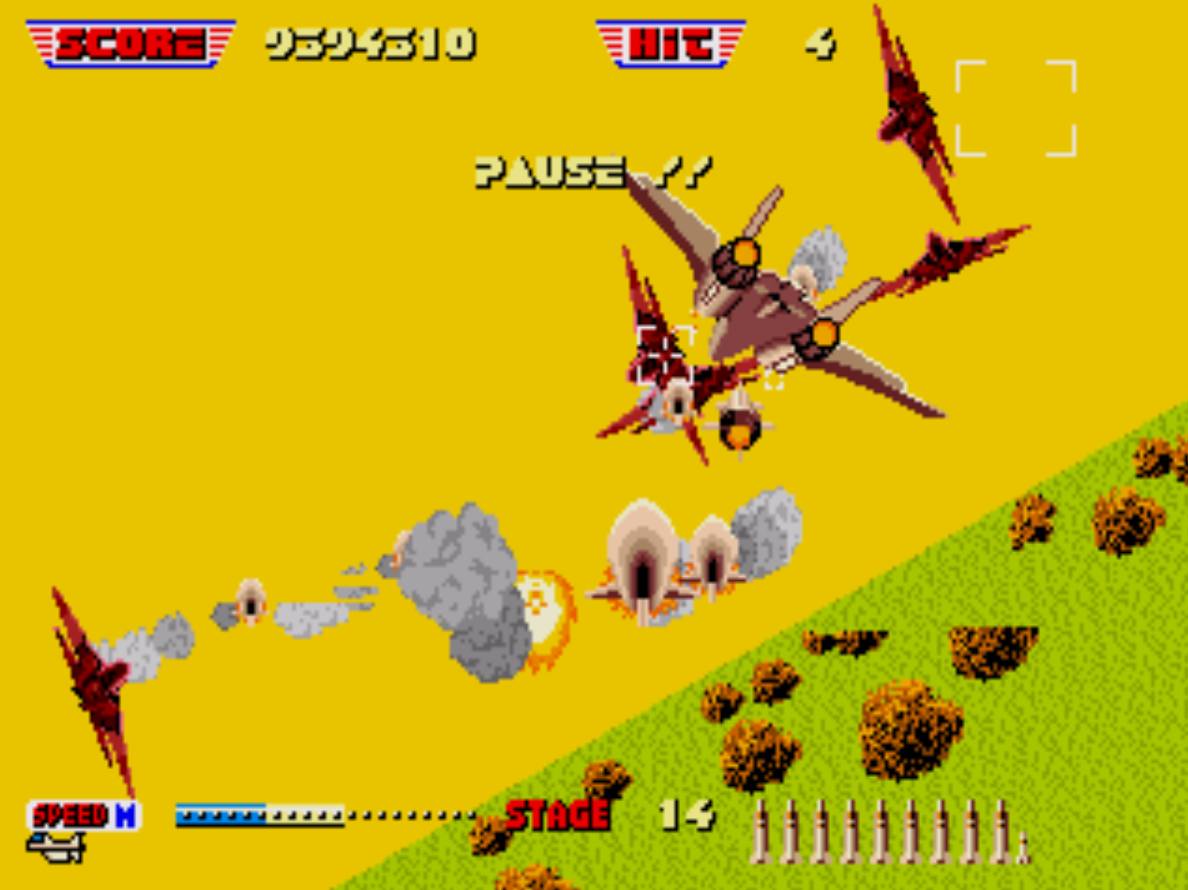 This… is After Burner II on the Sharp X68000 #afterburner #sega