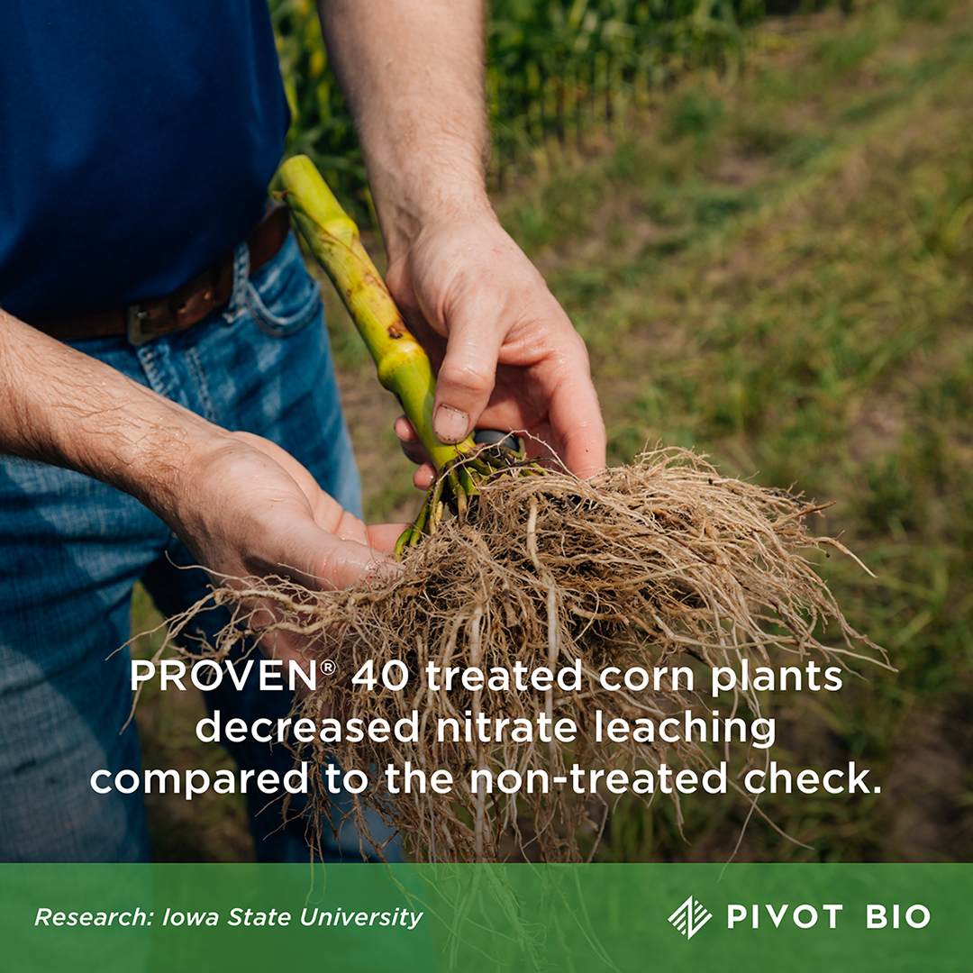 Pivot - PROVEN 40 reduces nitrate leaching by 9 pounds per acre ...