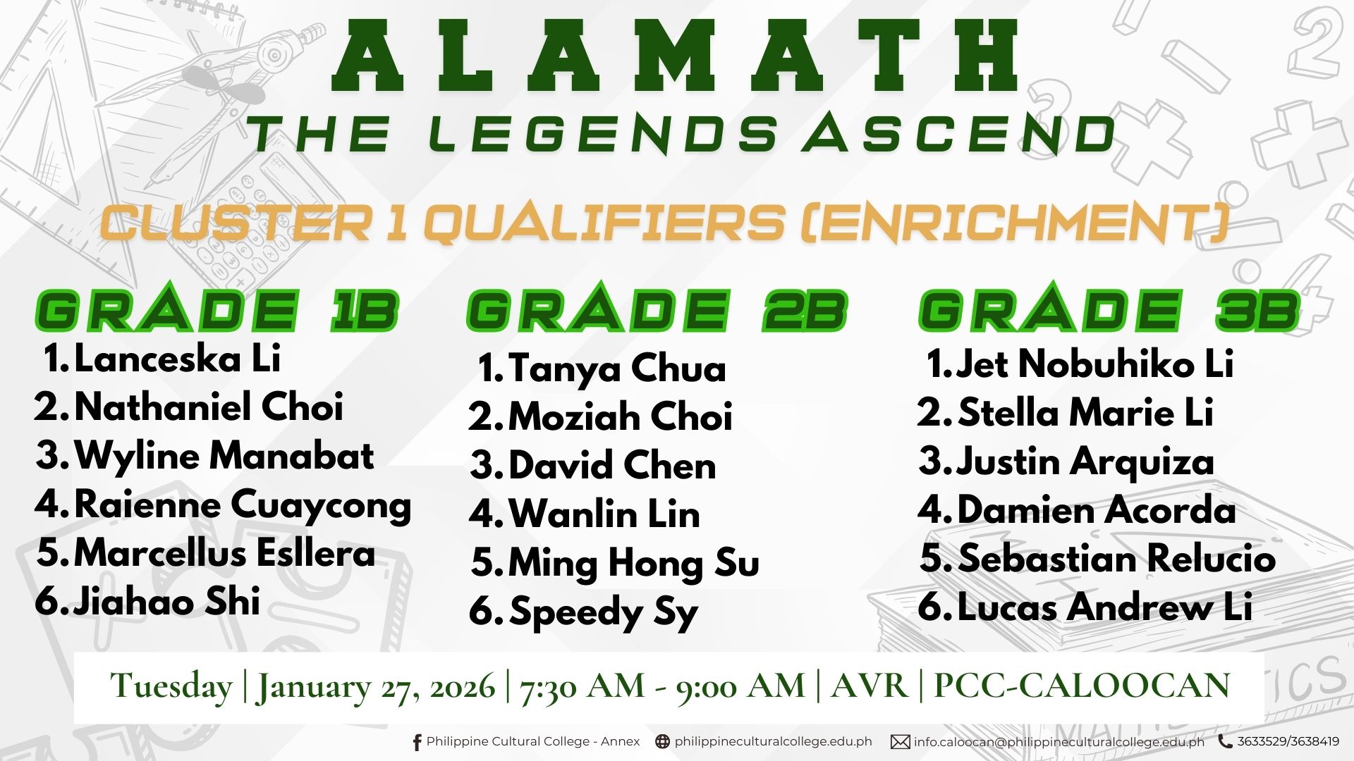 PCC Caloocan Mathematics Department | Caloocan