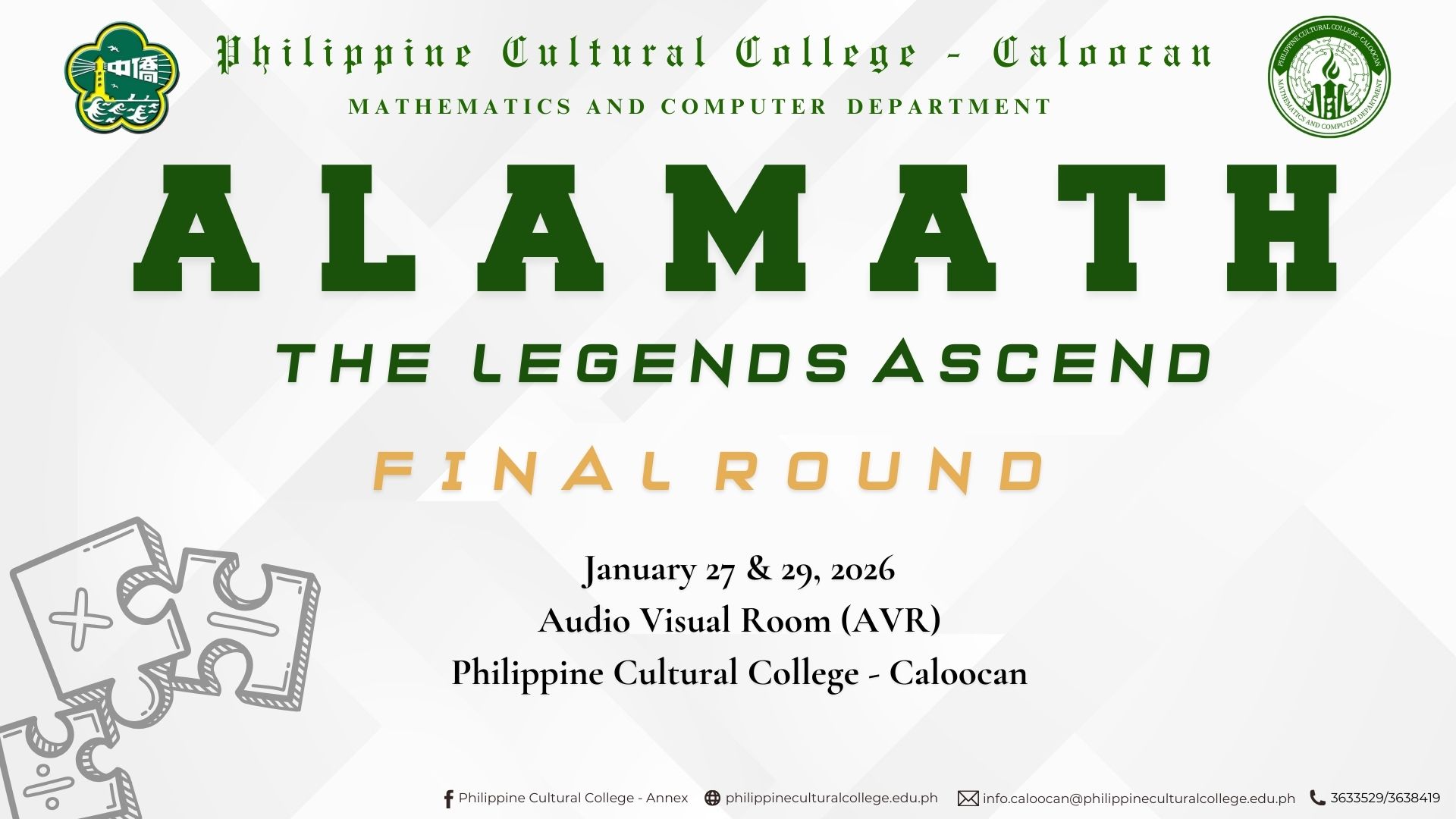 PCC Caloocan Mathematics Department | Caloocan