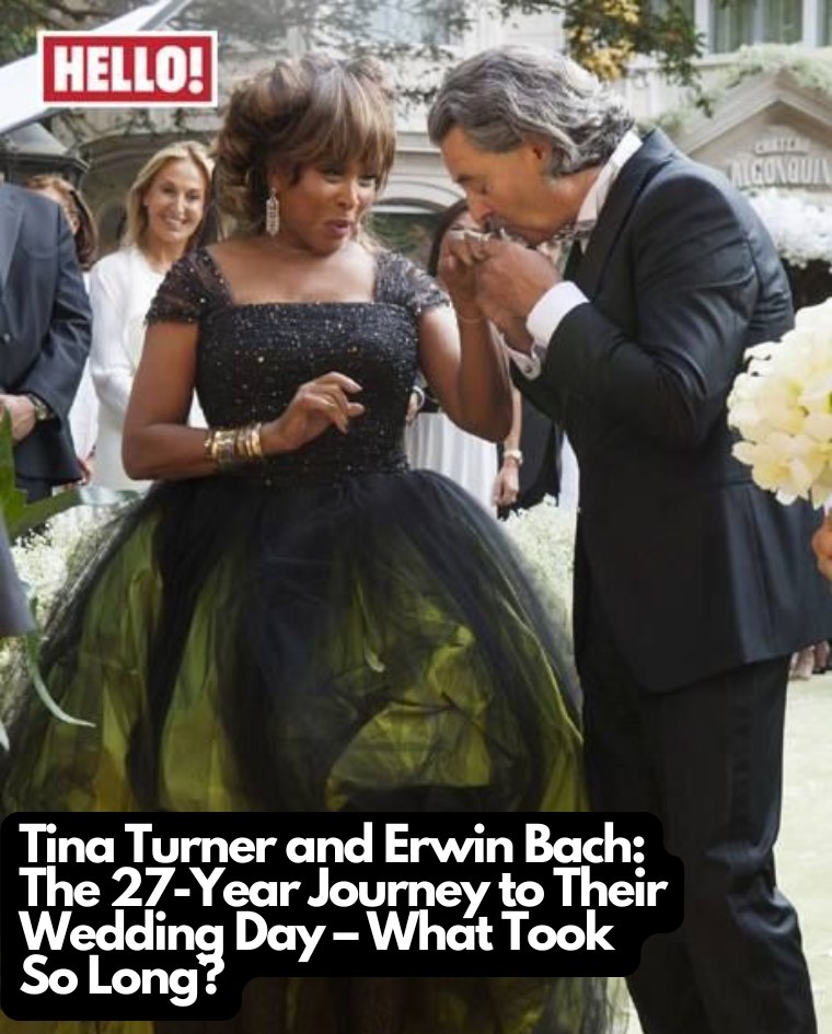 Thirteen years ago today, Tina Turner wed Erwin Bach in a private ceremony at Château Algonquin, Switzerland. Tina shared this image with her fans in January 2021 in a tribute to her