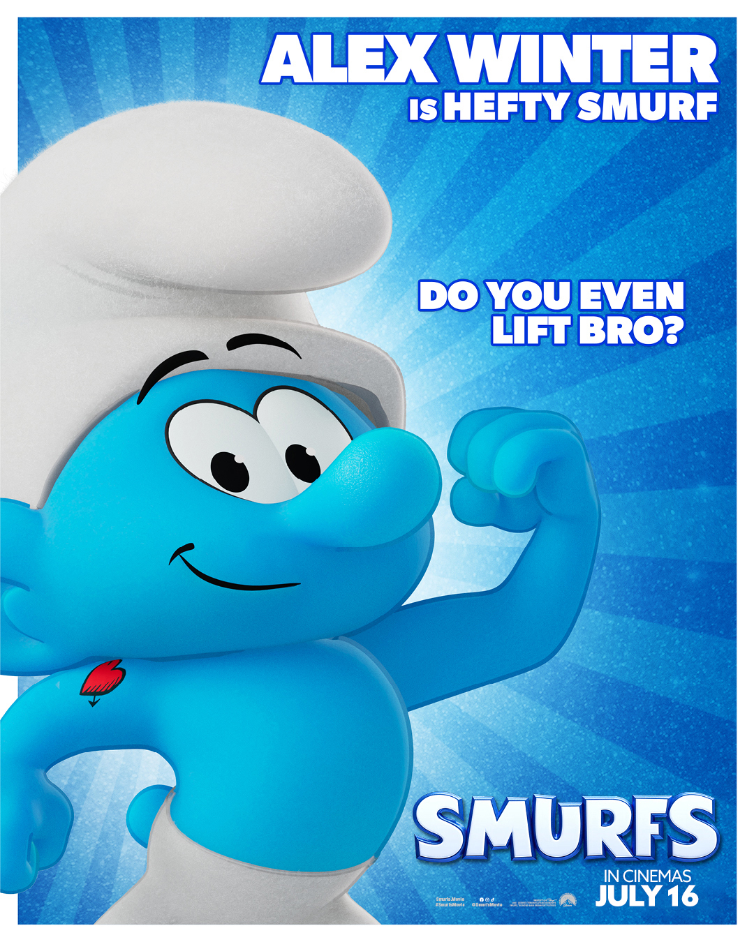 Cinesthetic - The 'SMURFS' cast is smurfin’ epic!... | Facebook