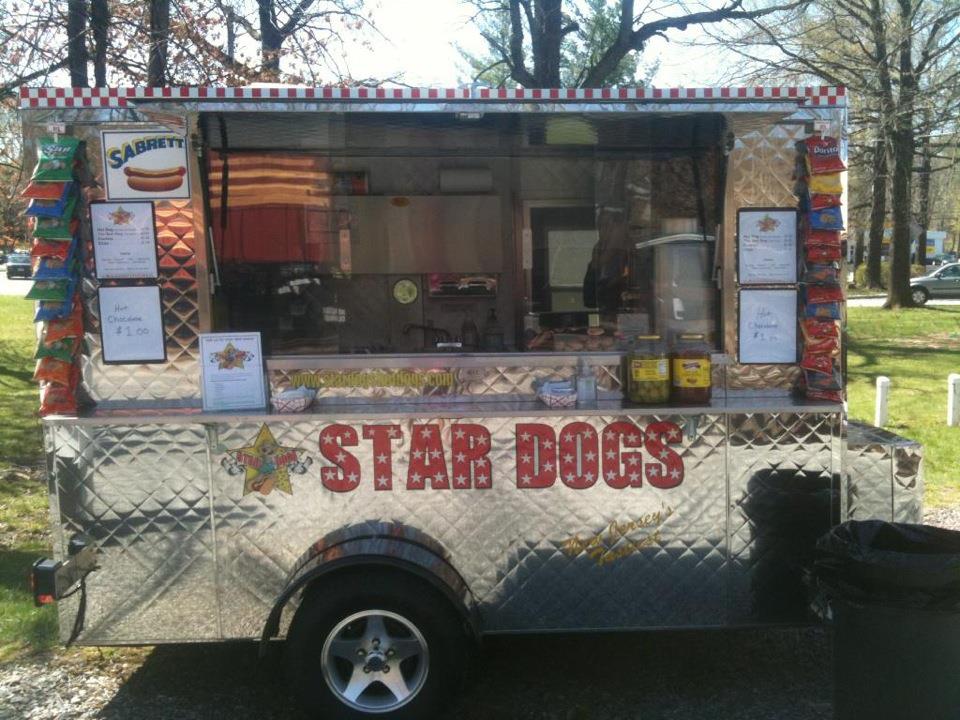 Star Dogs Hot Dog Cart