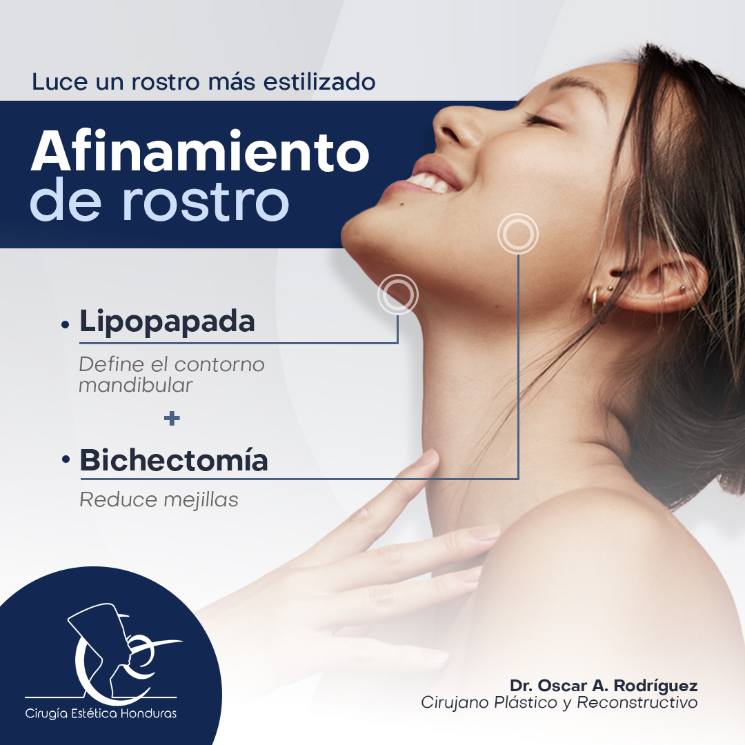 Logra un rostro más definido y... - Cirugía Estética Honduras