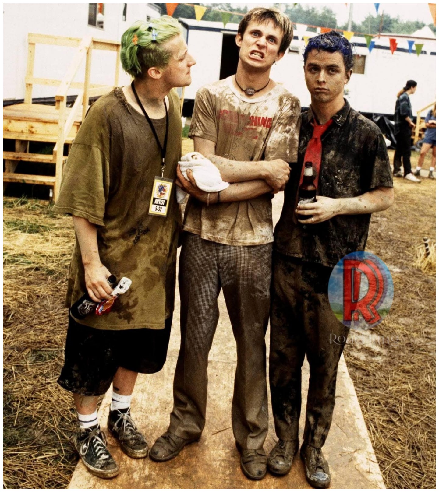 On this day in 1994, Green Day played at Woodstock '94. With