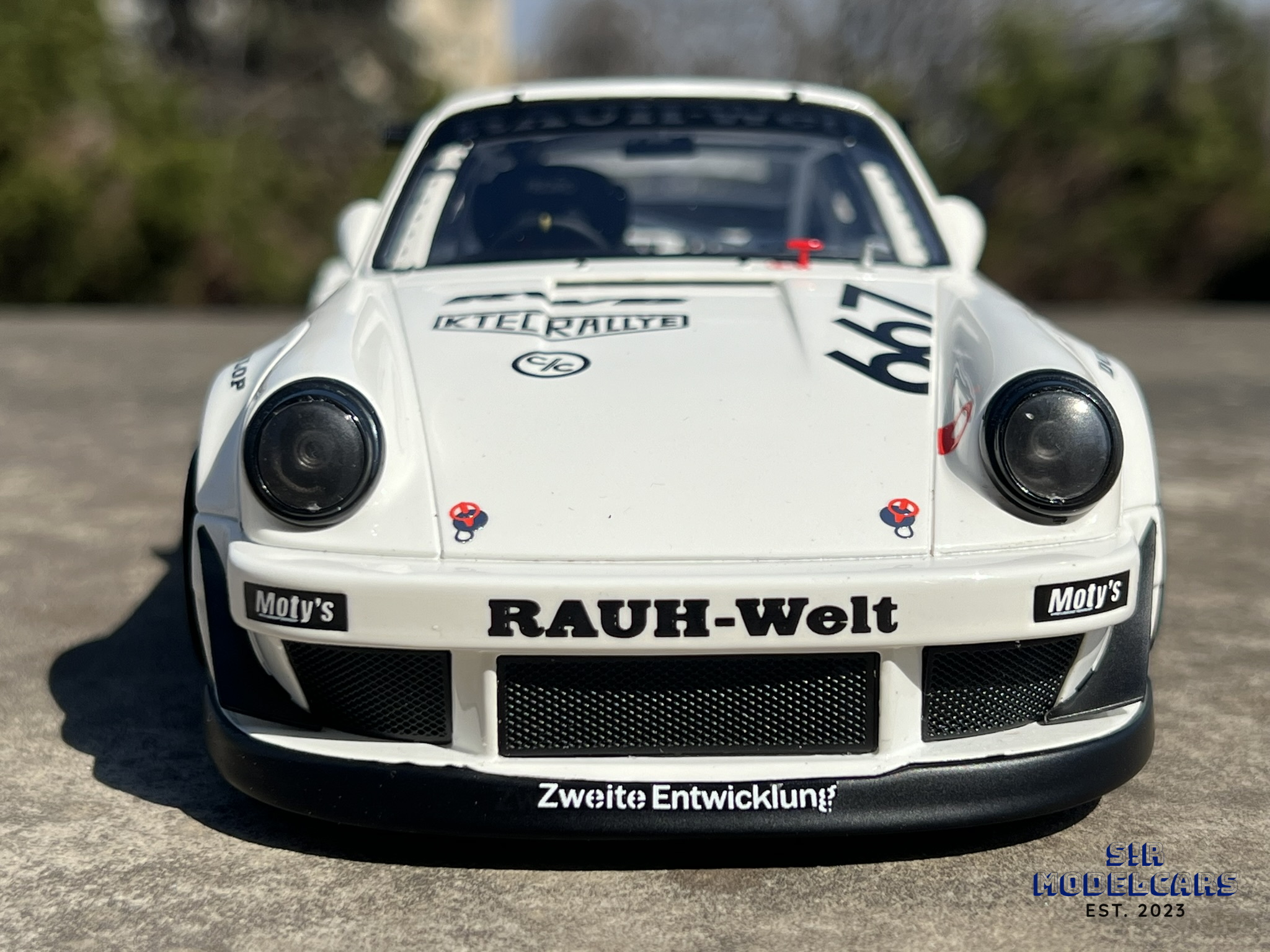 159. Porsche RWB Bodykit Coast Cycle 2020 / White / gt410 / GT