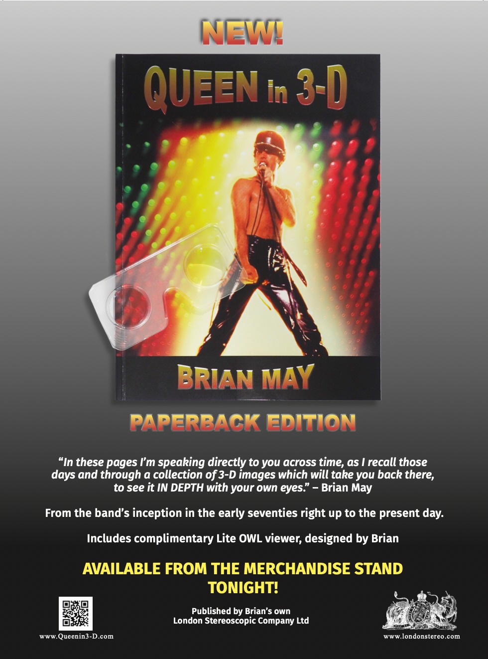 Shop Official Merchandise from the Queen & Adam Lambert Rhapsody