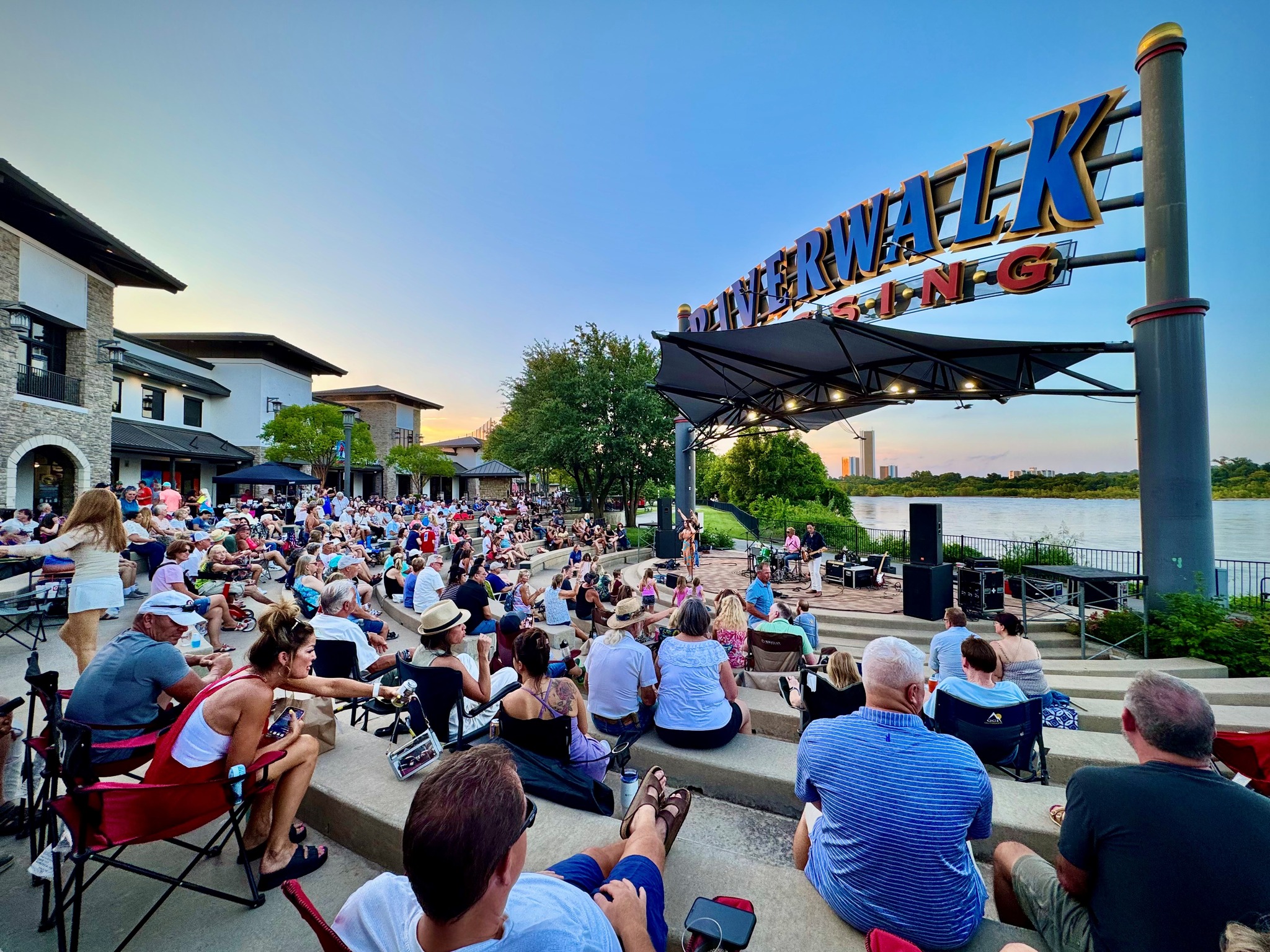 Free summer concerts at Jenks Riverwalk