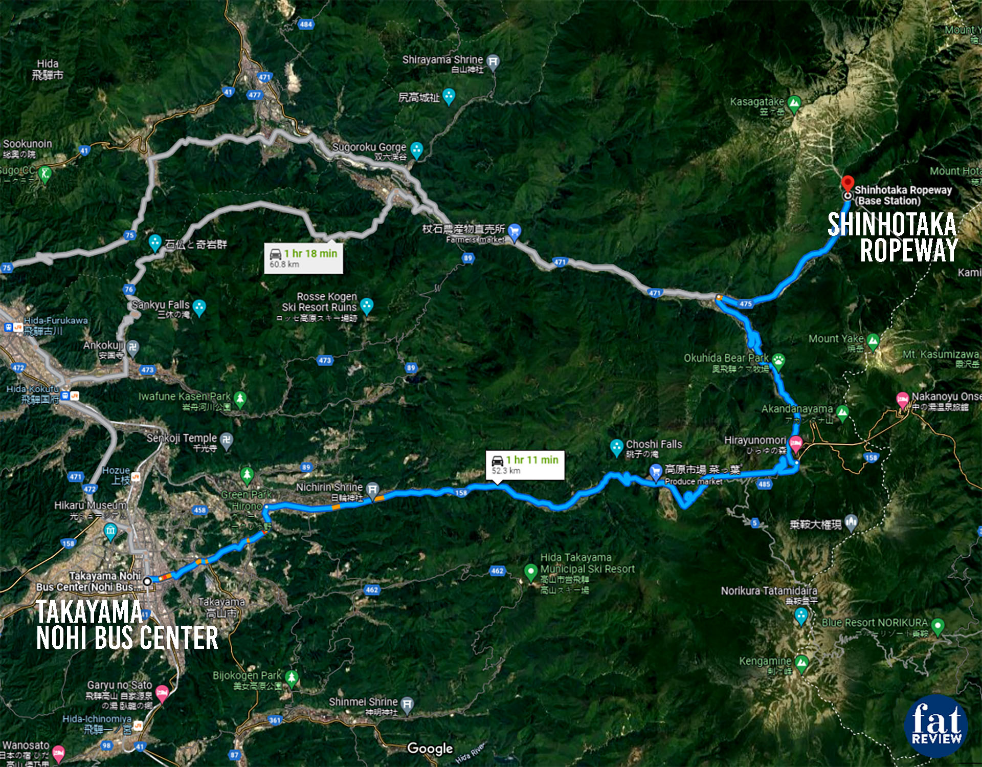 fatreview - Shinhotaka Ropeway : กระเช้าลอยฟ้า 2 ชั้น...