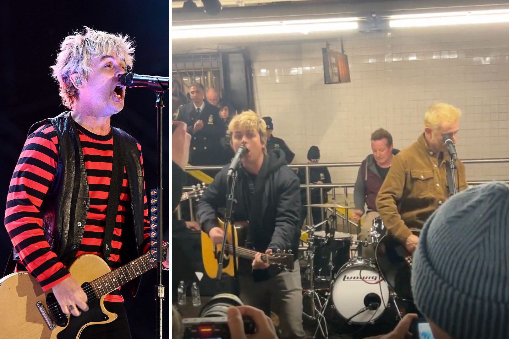 Loudwire - 🚊 Green Day Start Six-Song Subway Station Set in Disguise ...