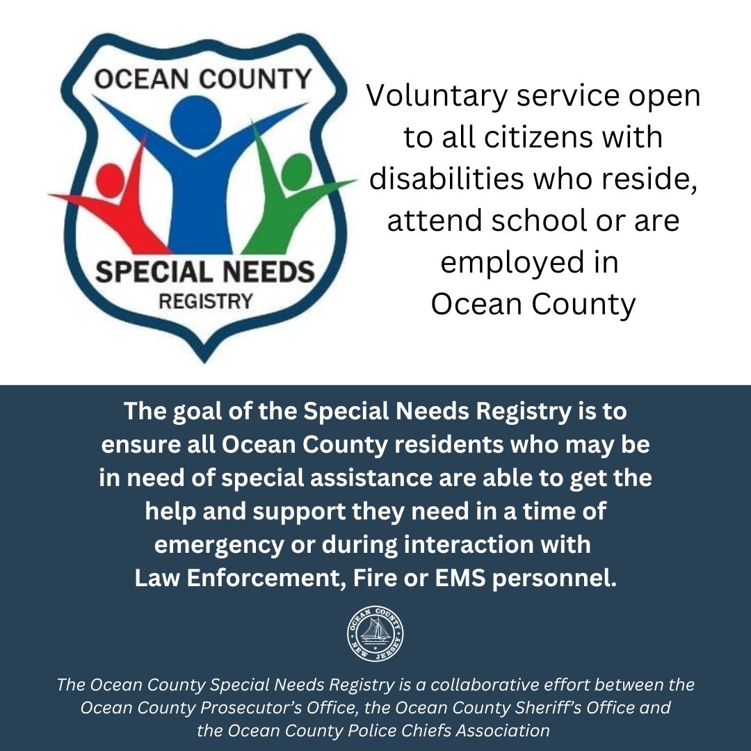 The Ocean County Special Needs... - Ocean County Government | Facebook