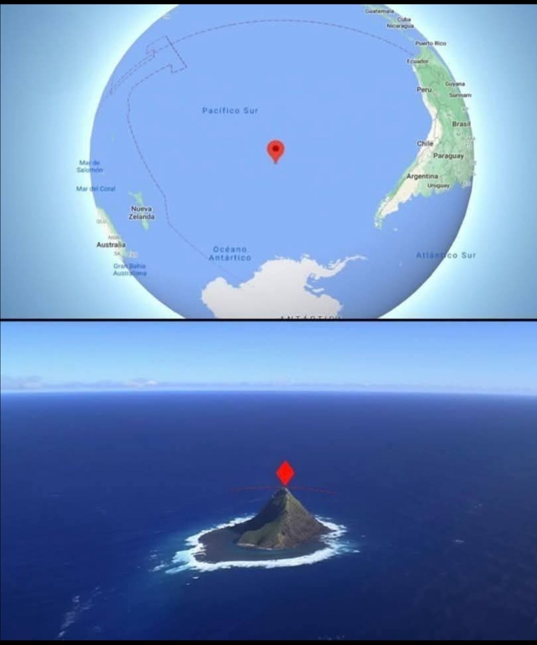 Ochiha - Pointe Nemo 🌍 L'endroit le plus isolé de la Terre ...