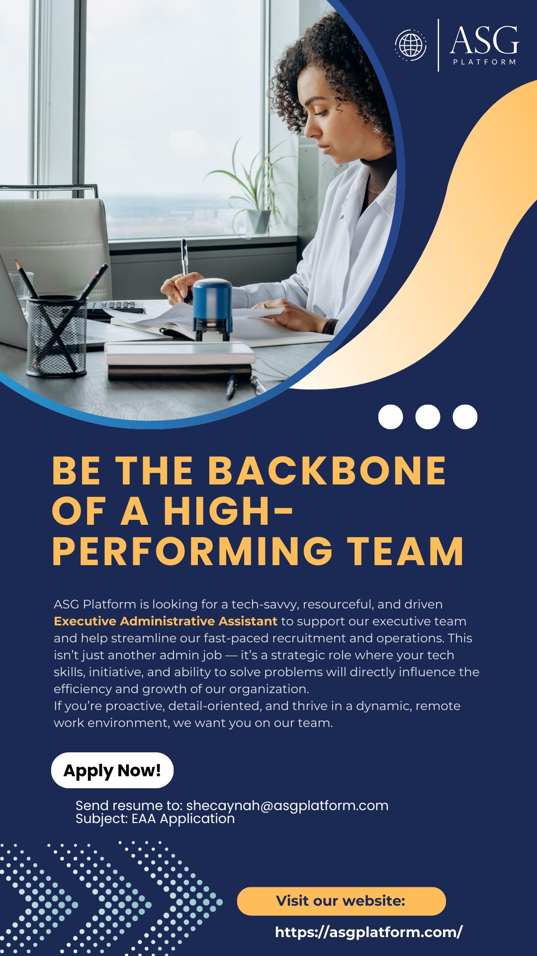 ASG Platform - 🚀 Be the backbone of a high-performing team... | Facebook