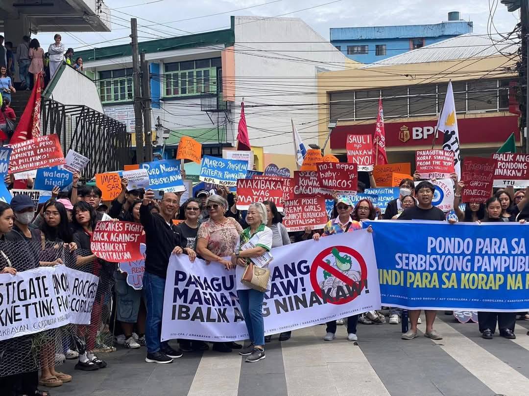 Banat news - MAGALONG JOINS ANTI-CORRUPTION RALLY Baguio... | Facebook