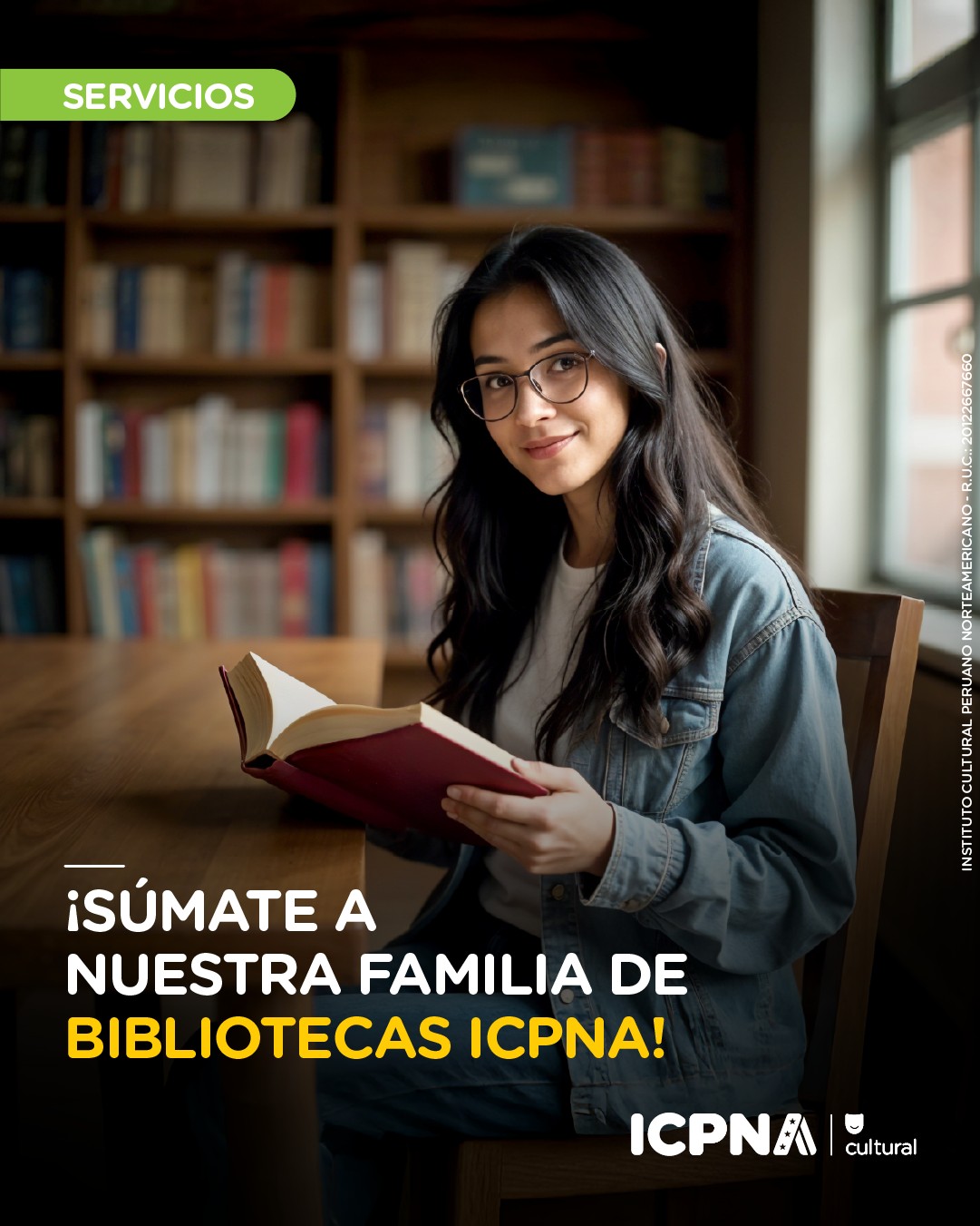 ICPNA - 📚 ¡Asóciate a nuestra red de Bibliotecas ICPNA! 📚 Accede a una ...