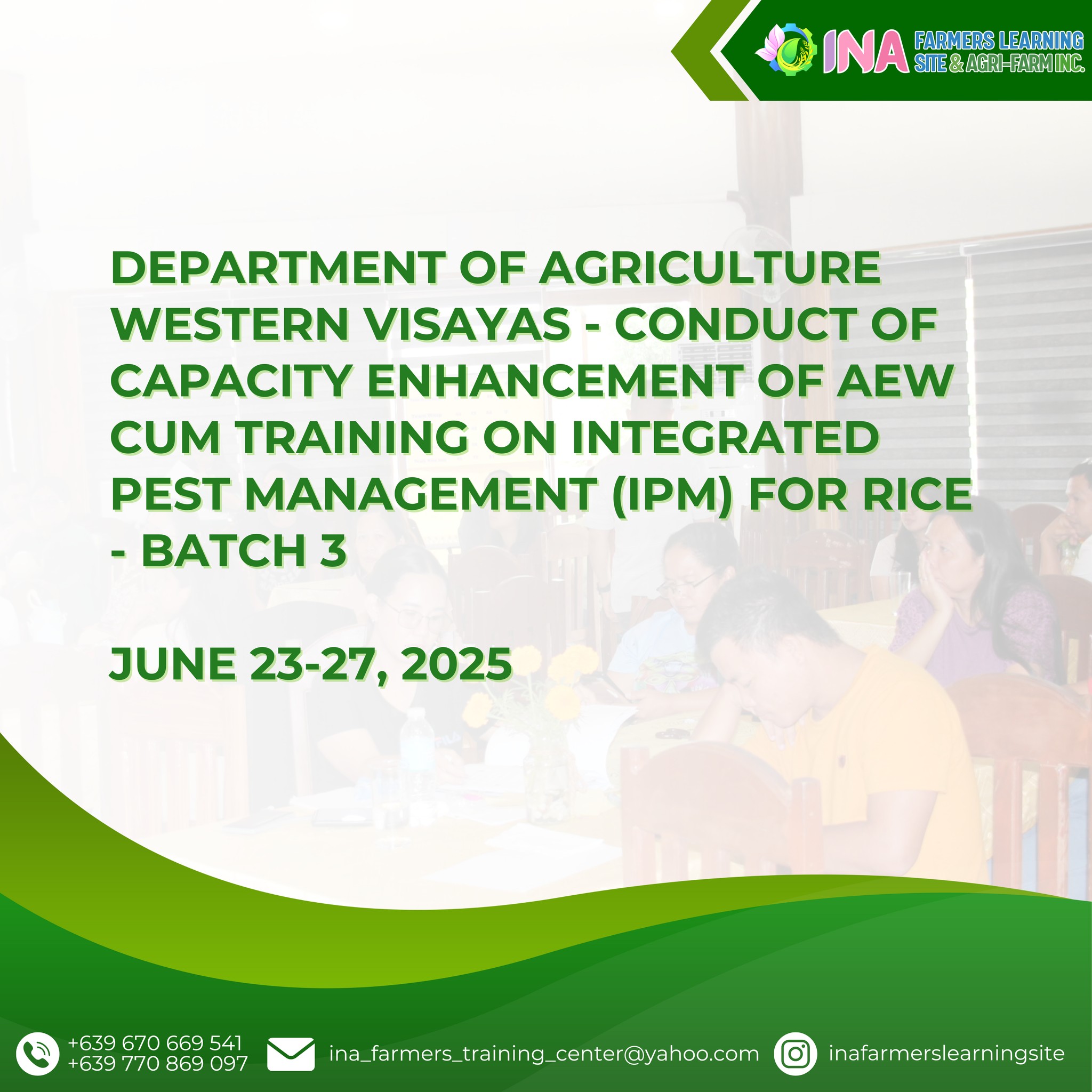 Ina Farmers Learning Site & Agri-Farm Inc.