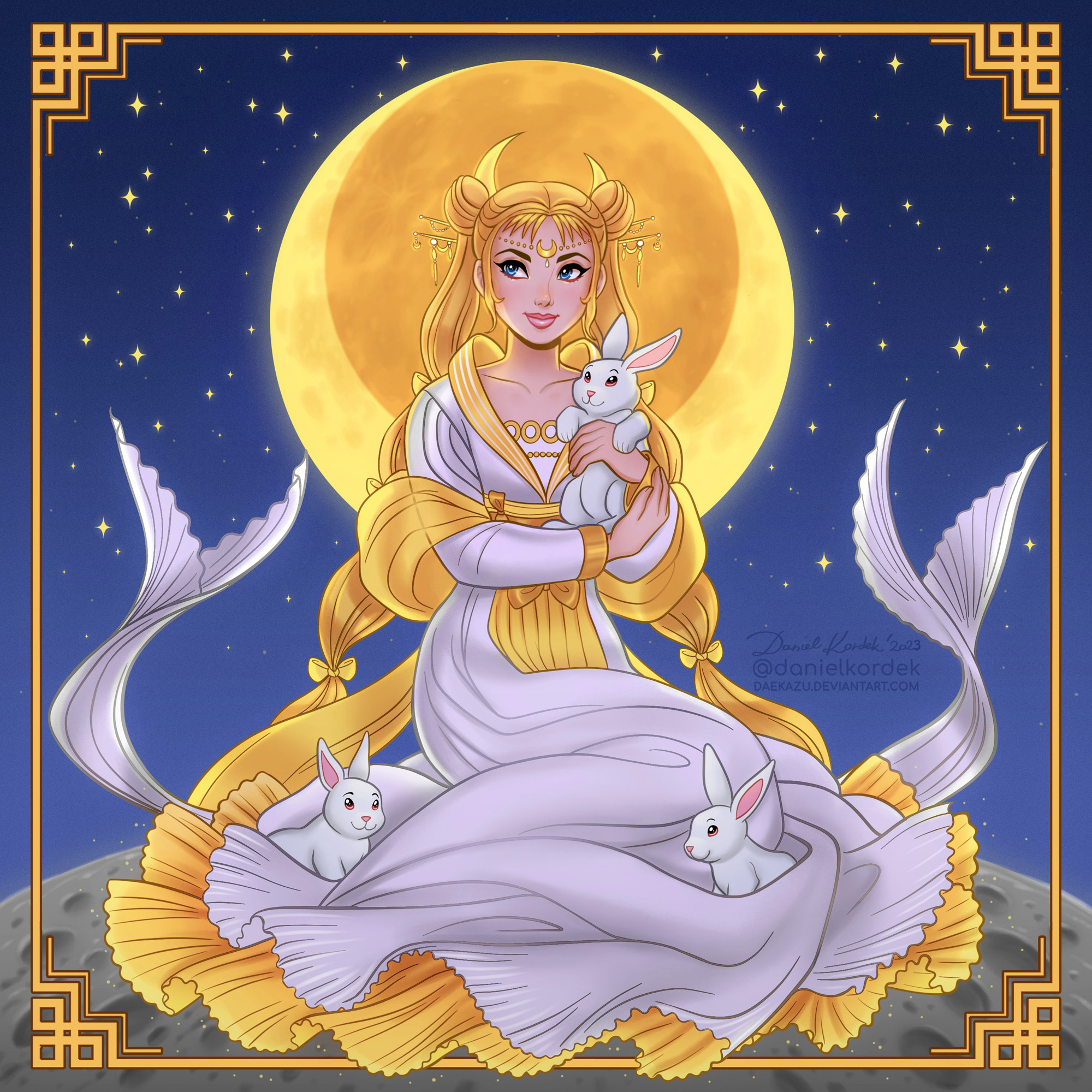 Daniel - Illustration inspired by Year of the Rabbit and Princess ...